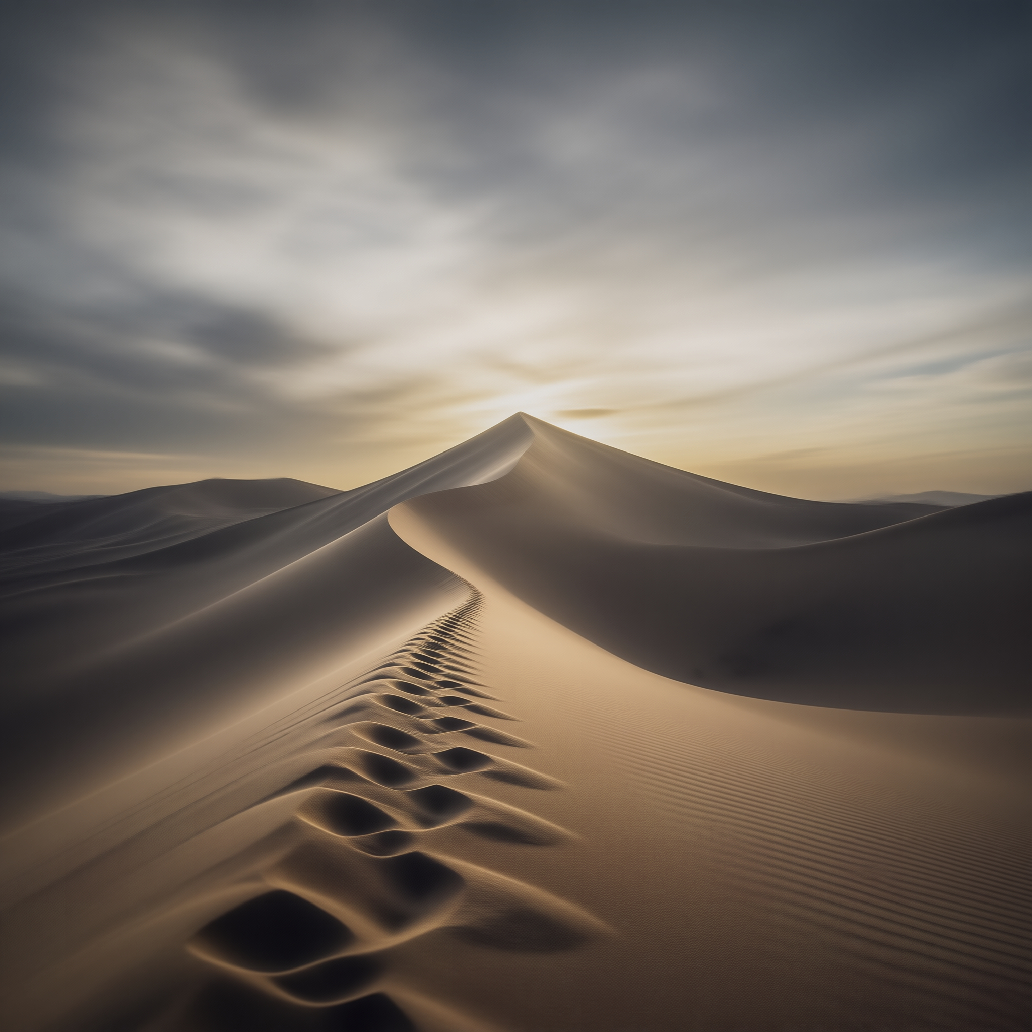 Dune Ridge at Dusk