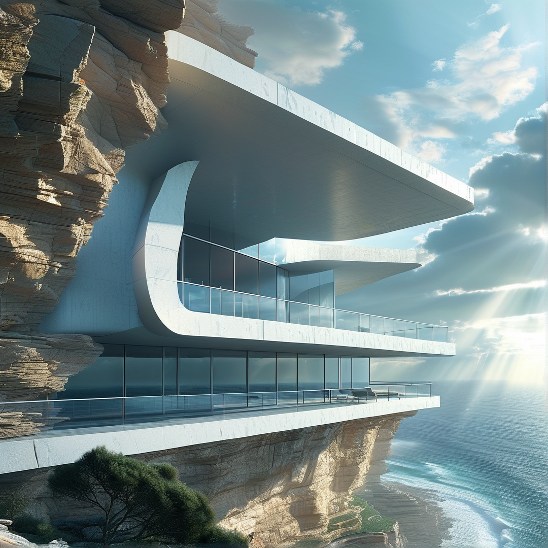 Cliffside Modern Villa