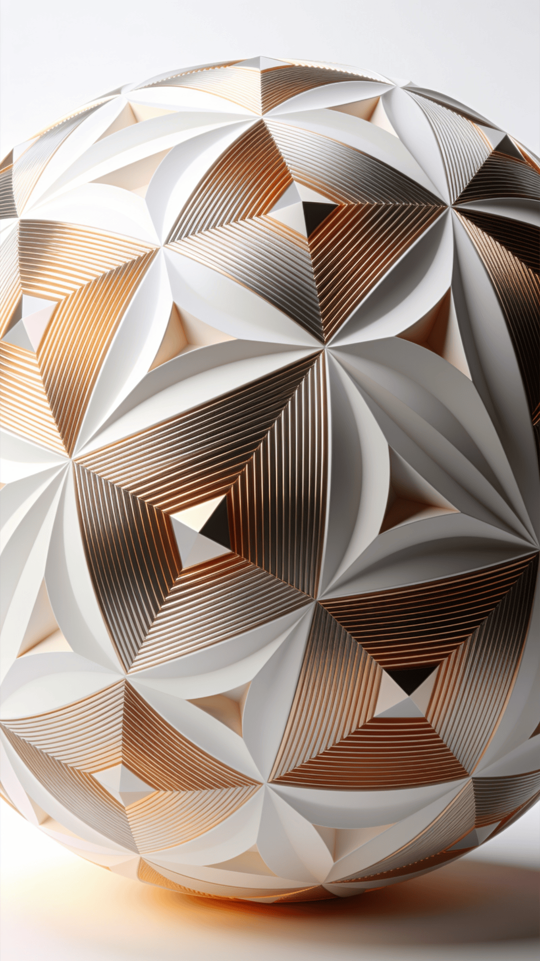 Elegant Geometric Sphere