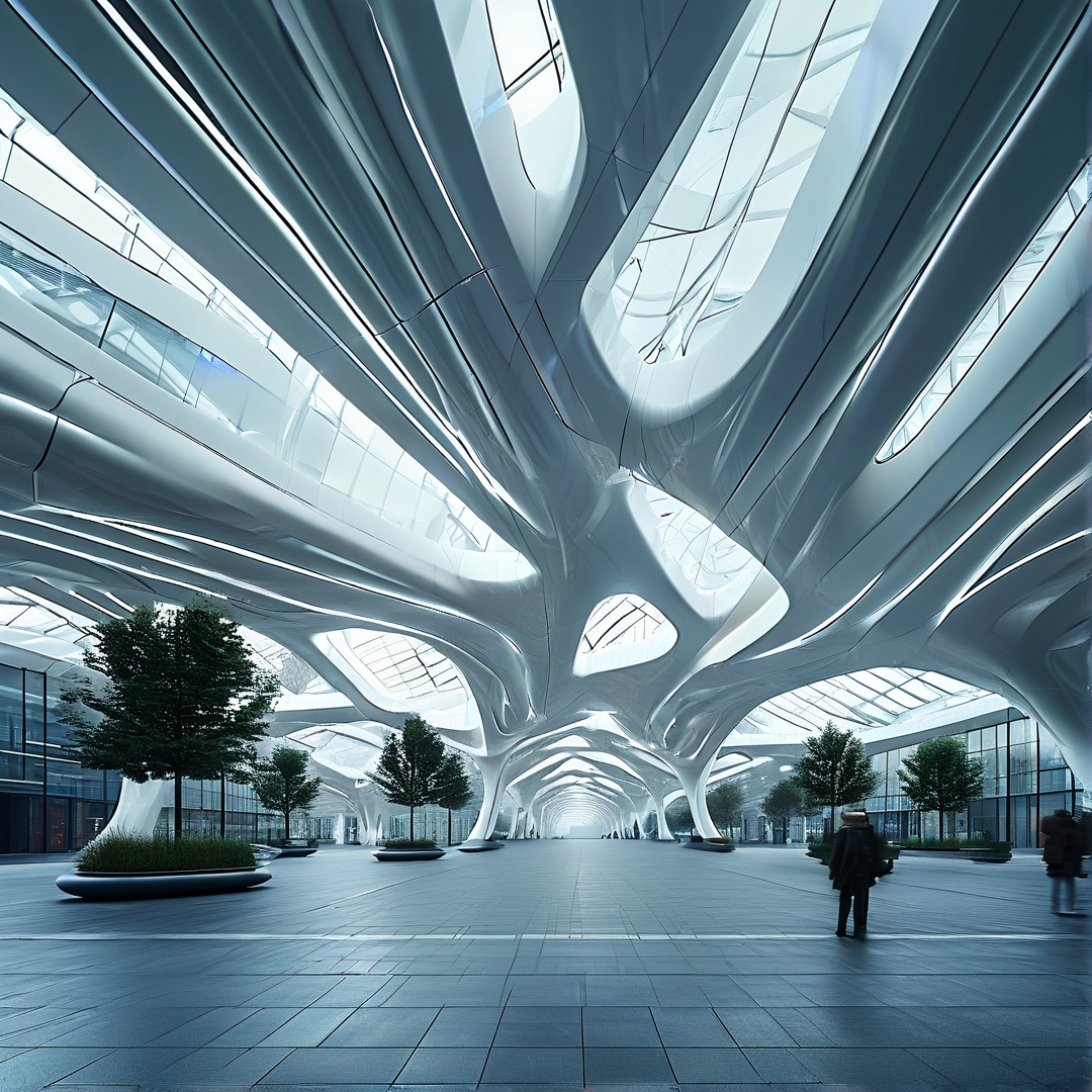 Futuristic Tree Architecture