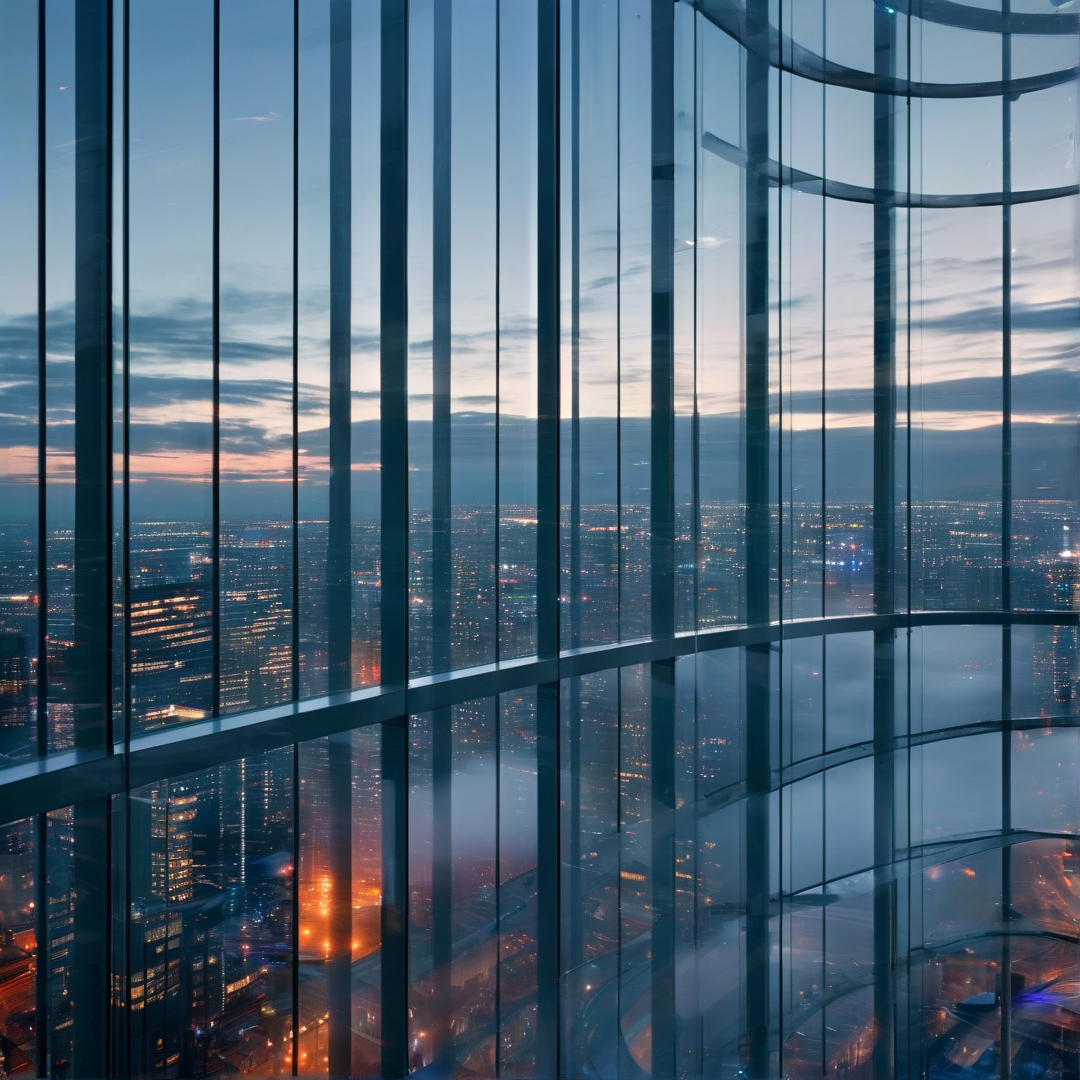 City View from Skyscraper