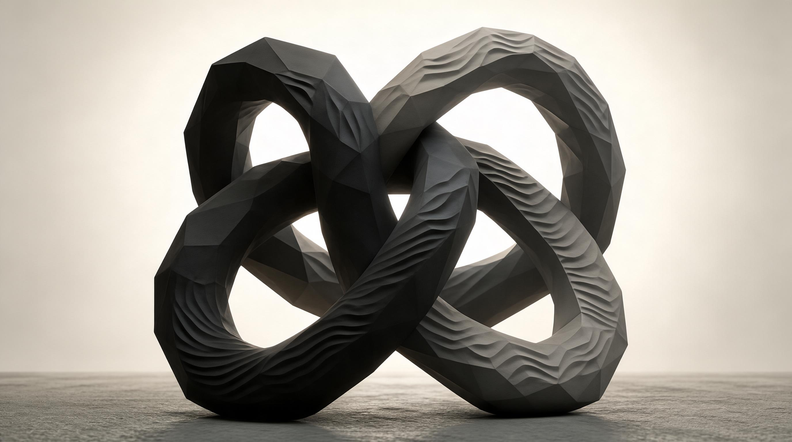 Abstract Geometric Sculpture