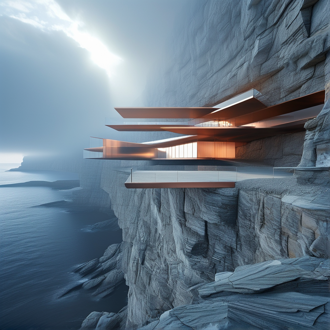Modern Cliffside Architecture
