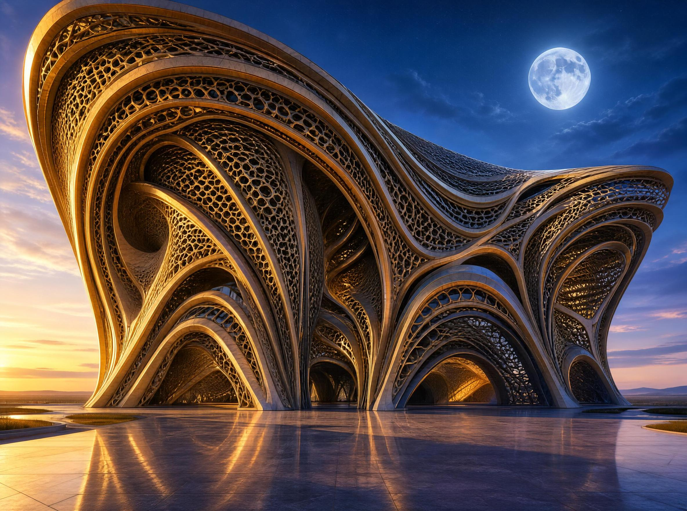 Futuristic Organic Architecture