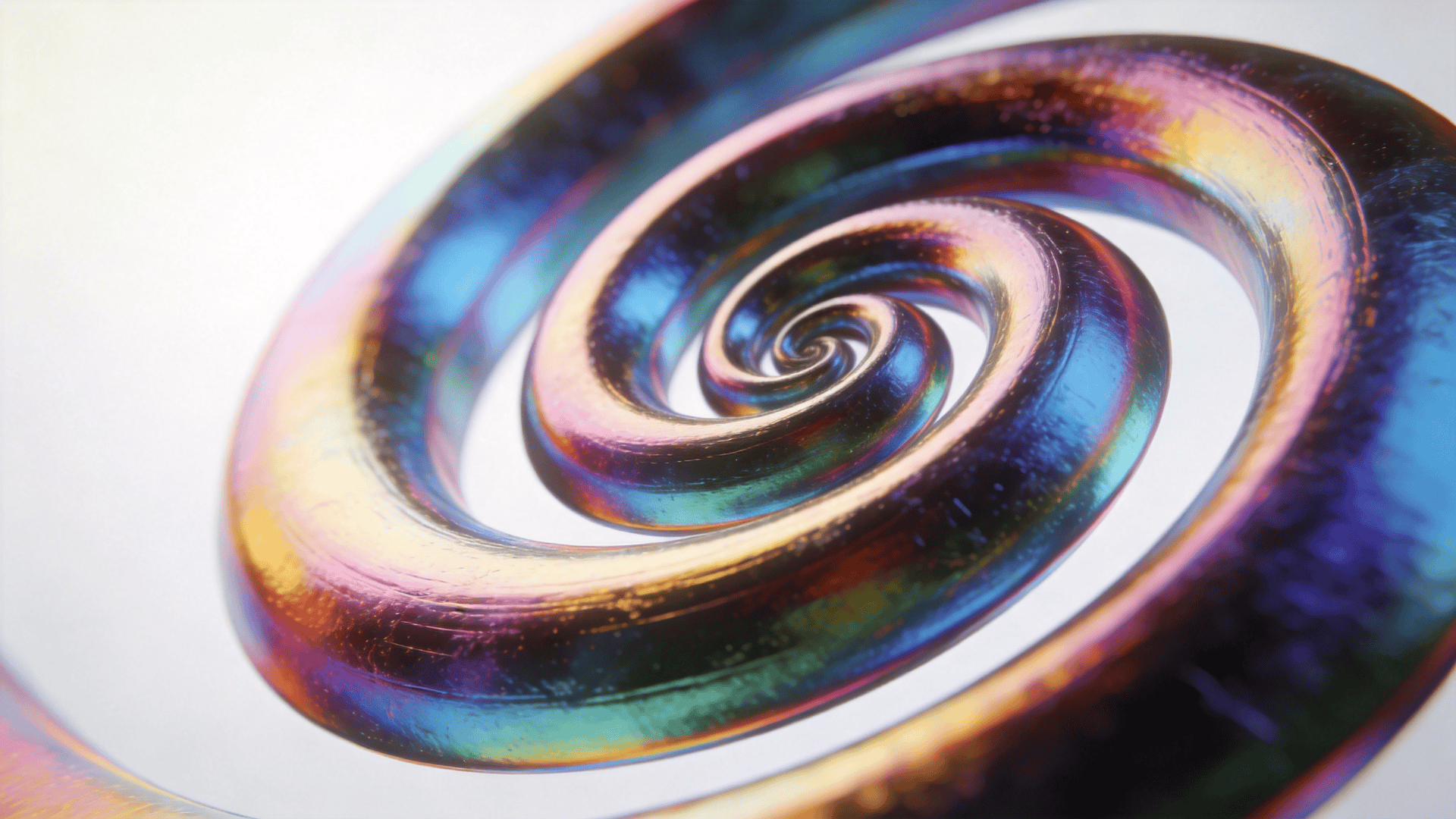 Iridescent Spiral