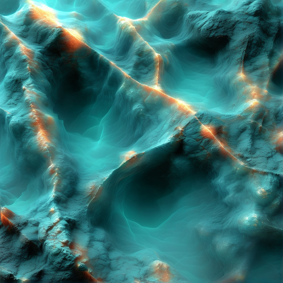 Abstract Alien Landscape
