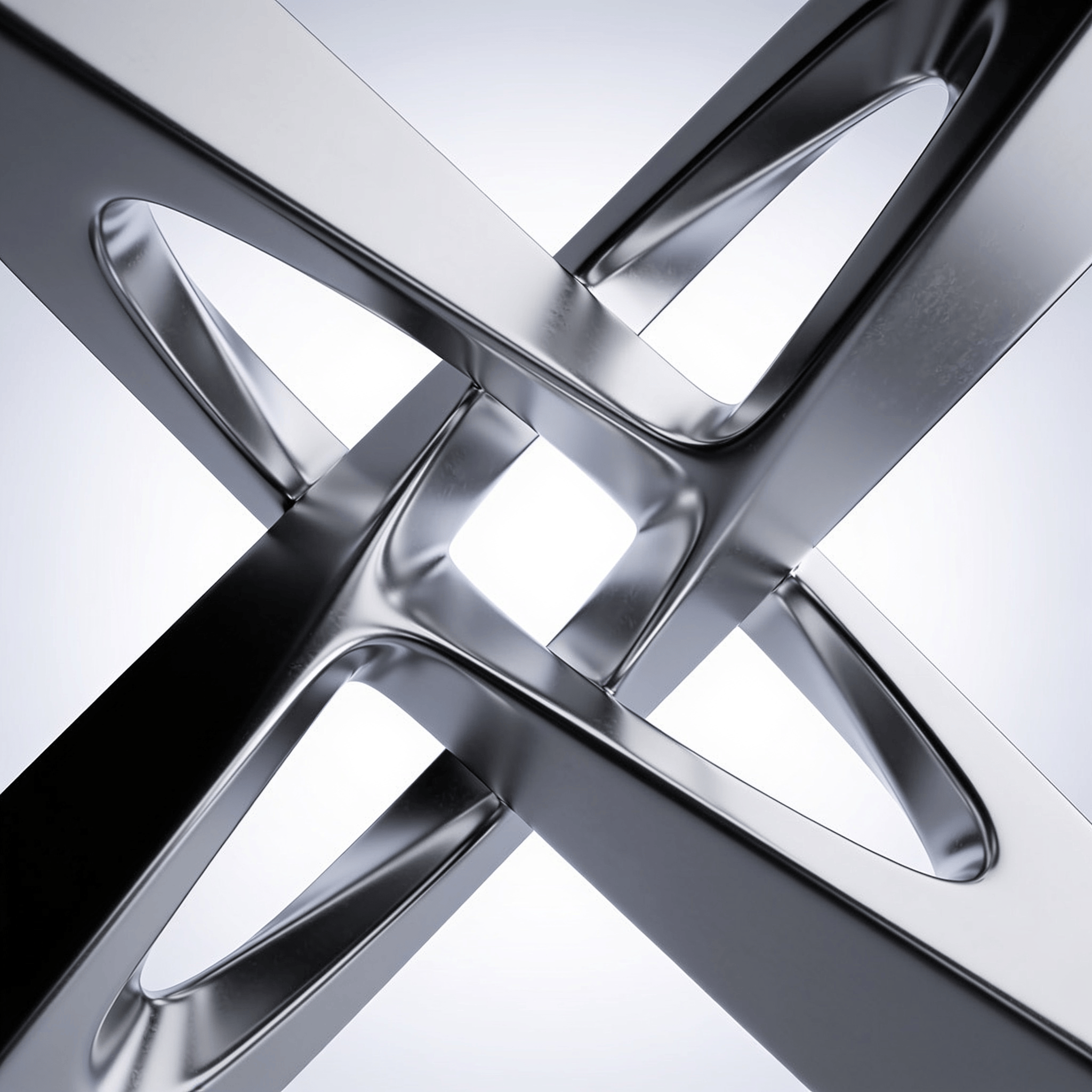 Metallic Impossible Shape