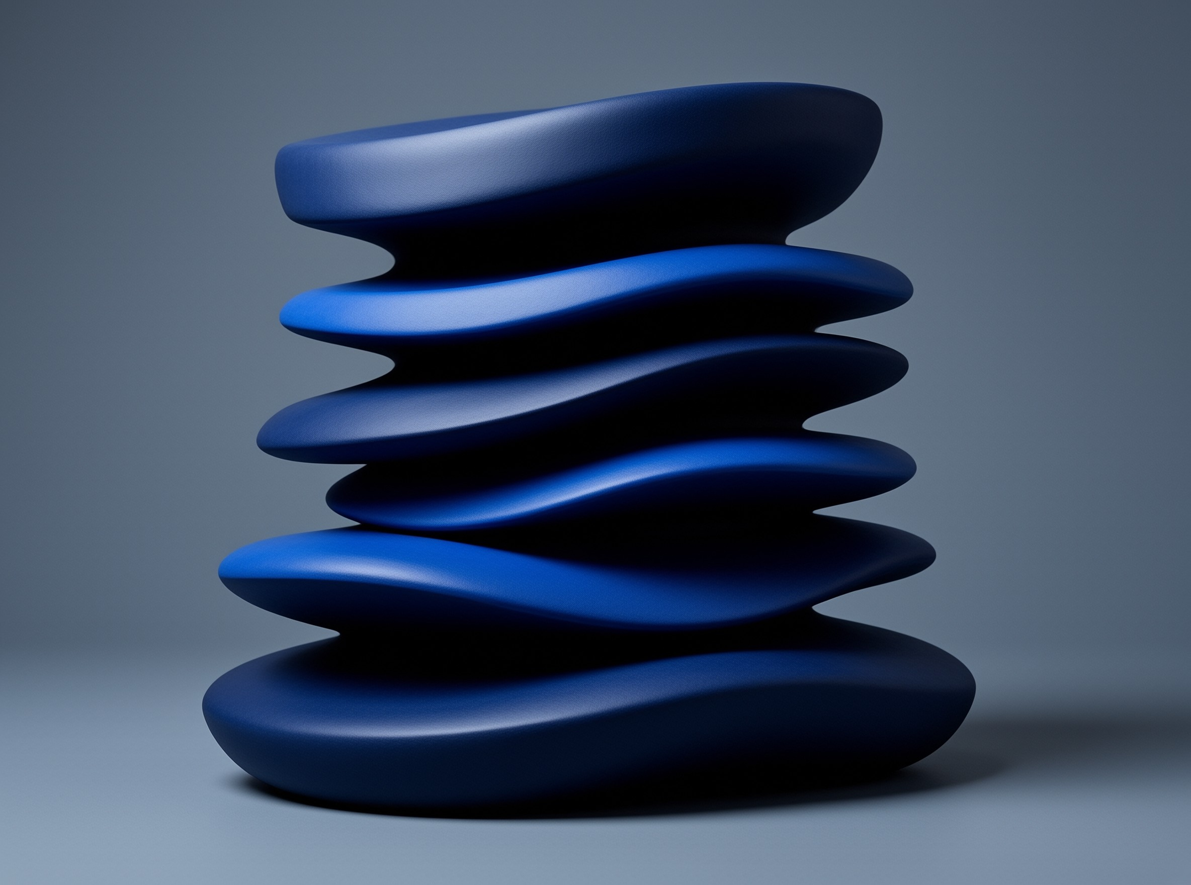 Stacked Blue Balance Stones