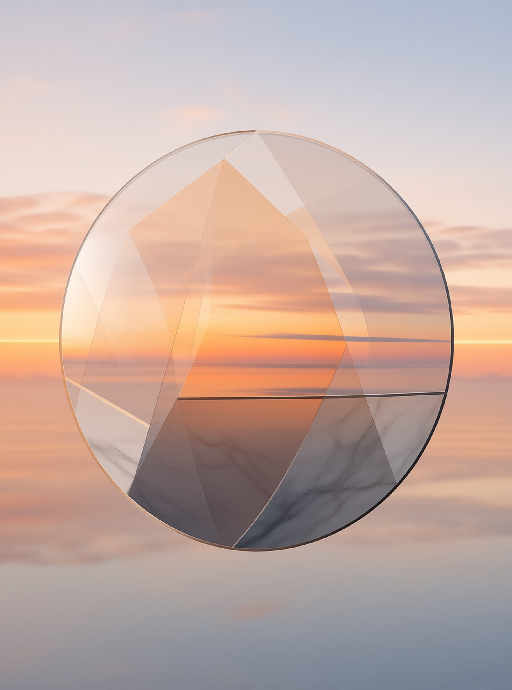 Floating Crystal Sphere