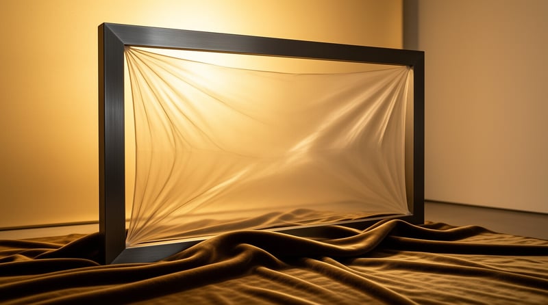 Illuminated Fabric Frame