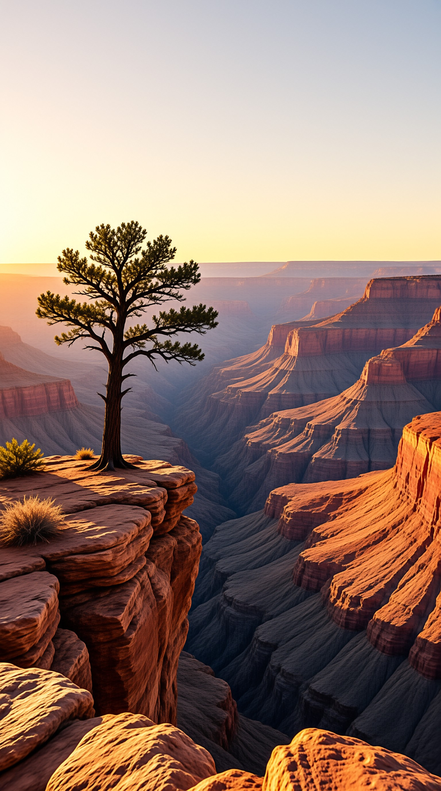 Lone Tree on Grand Canyon Rim
