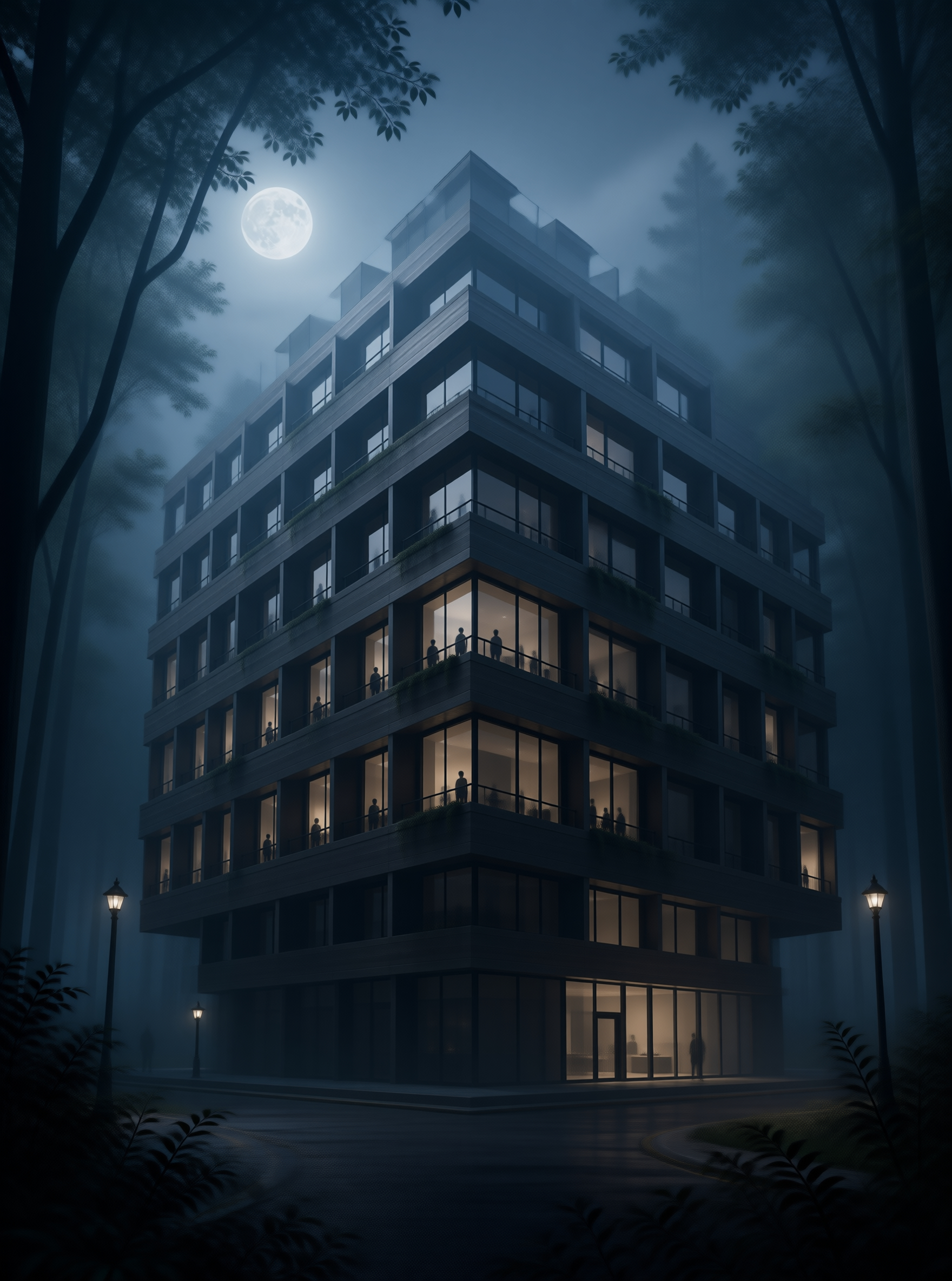 Misty Night Residence