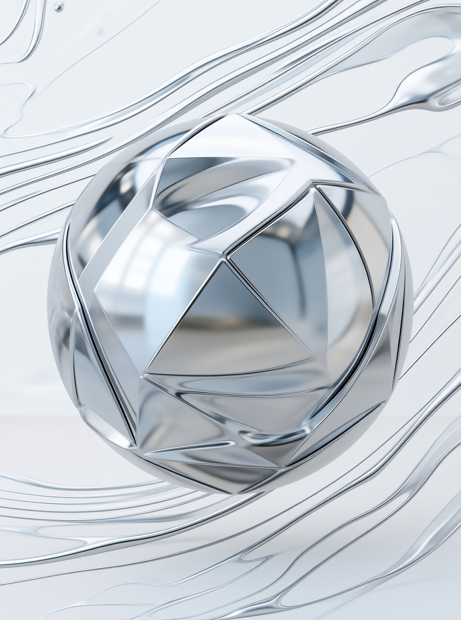 Shiny Metallic Sphere
