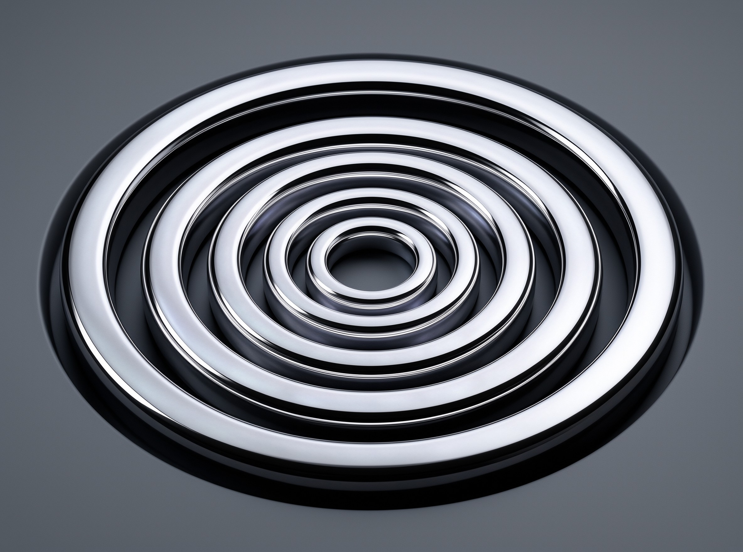 Polished Concentric Rings