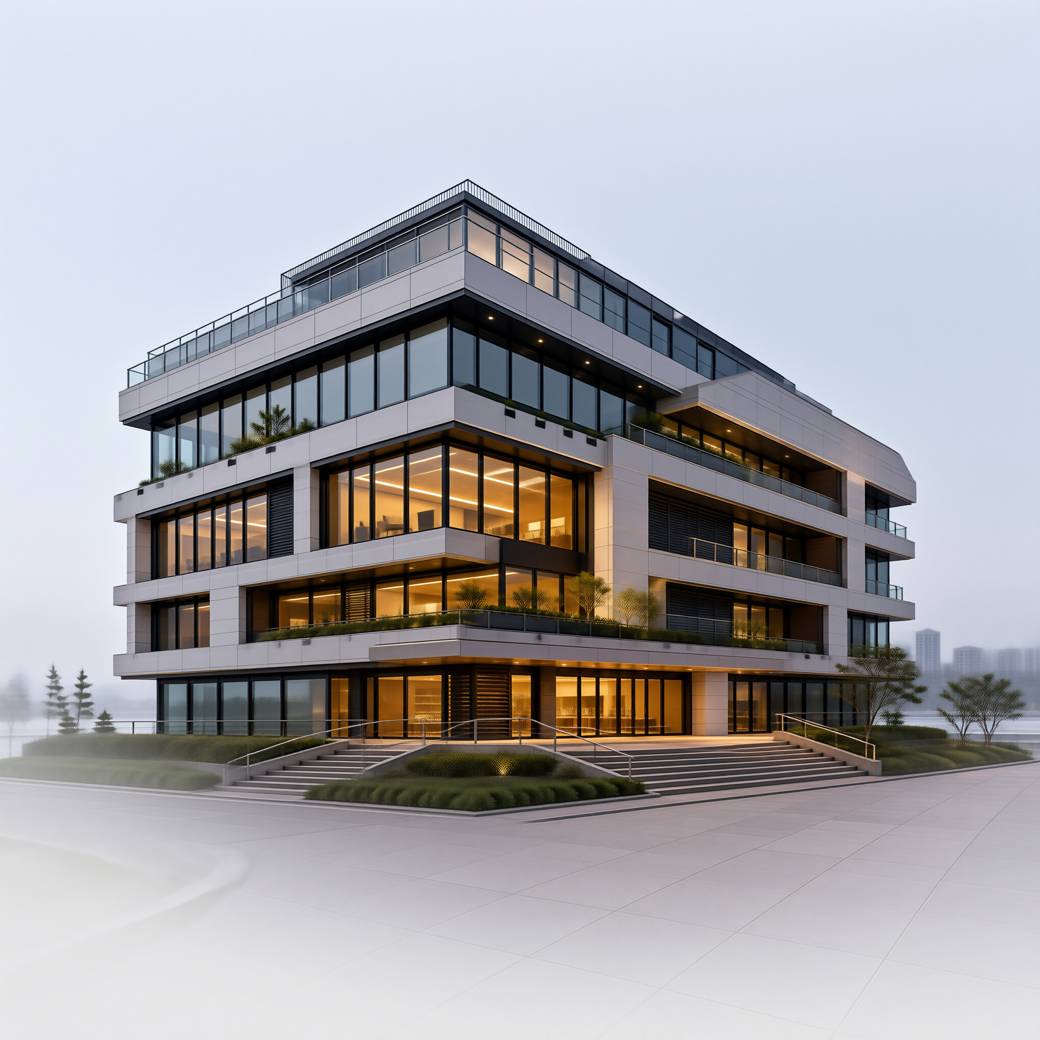 Contemporary Luxury Building