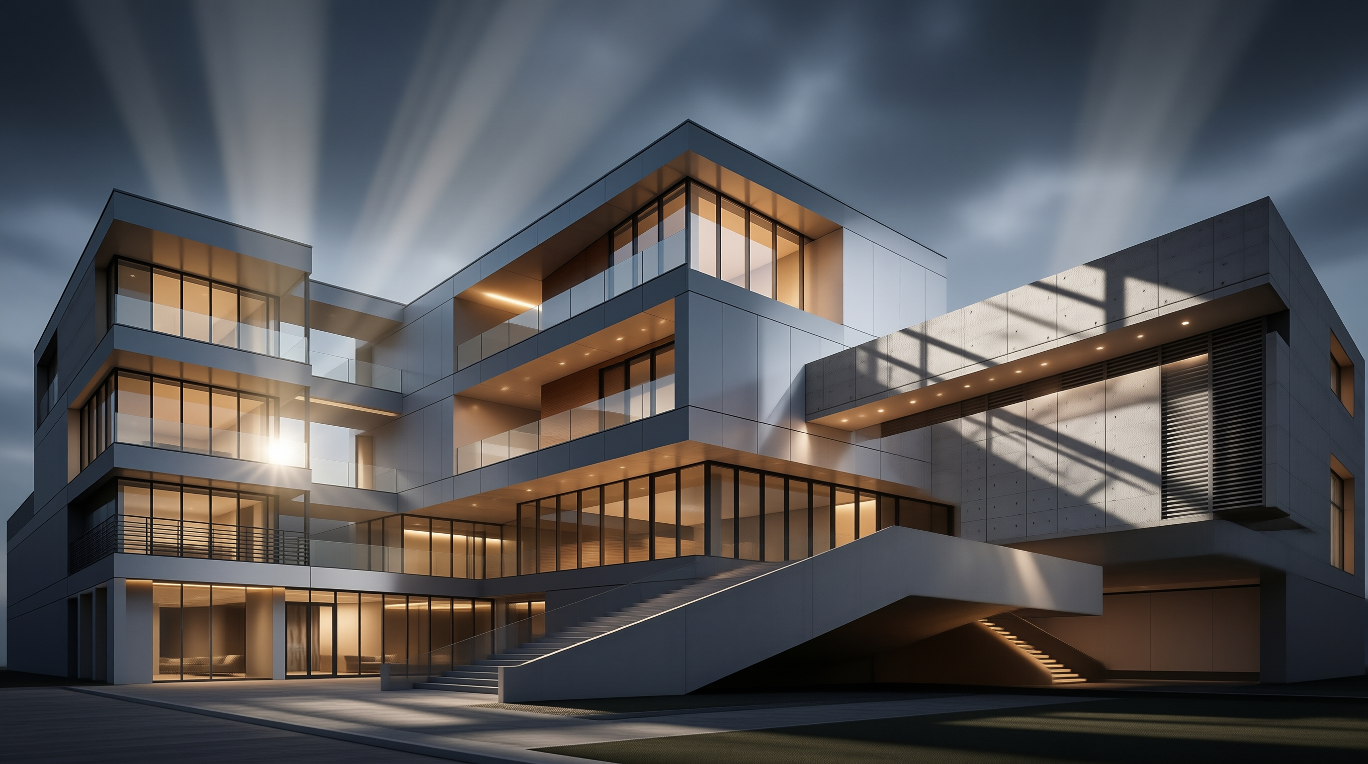 Modern Multi-story Building