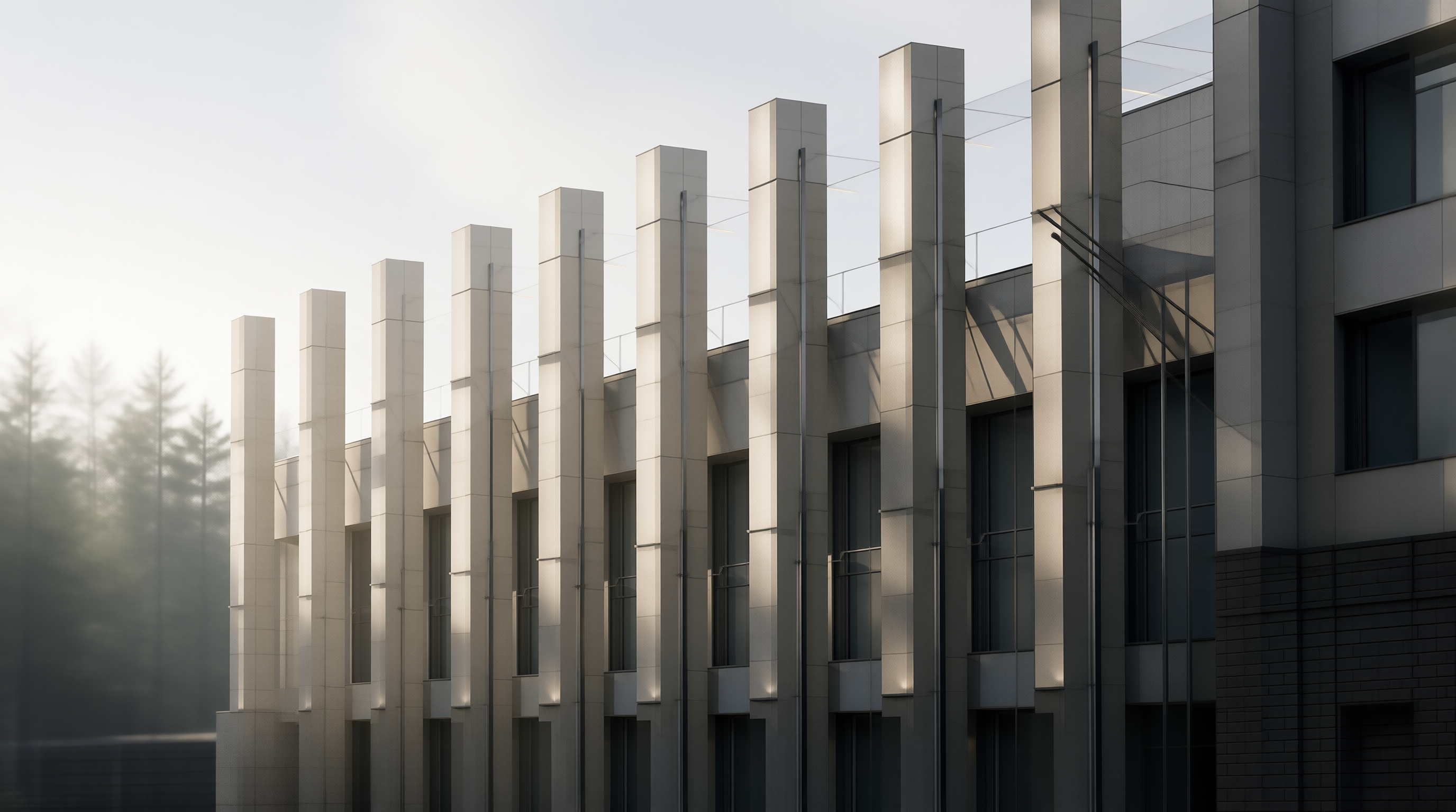 Modern Architectural Facade