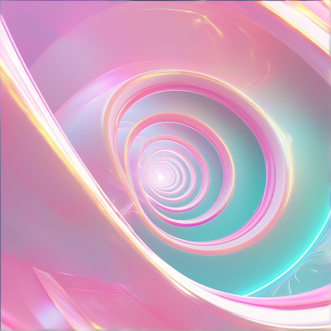 Abstract Pastel Vortex