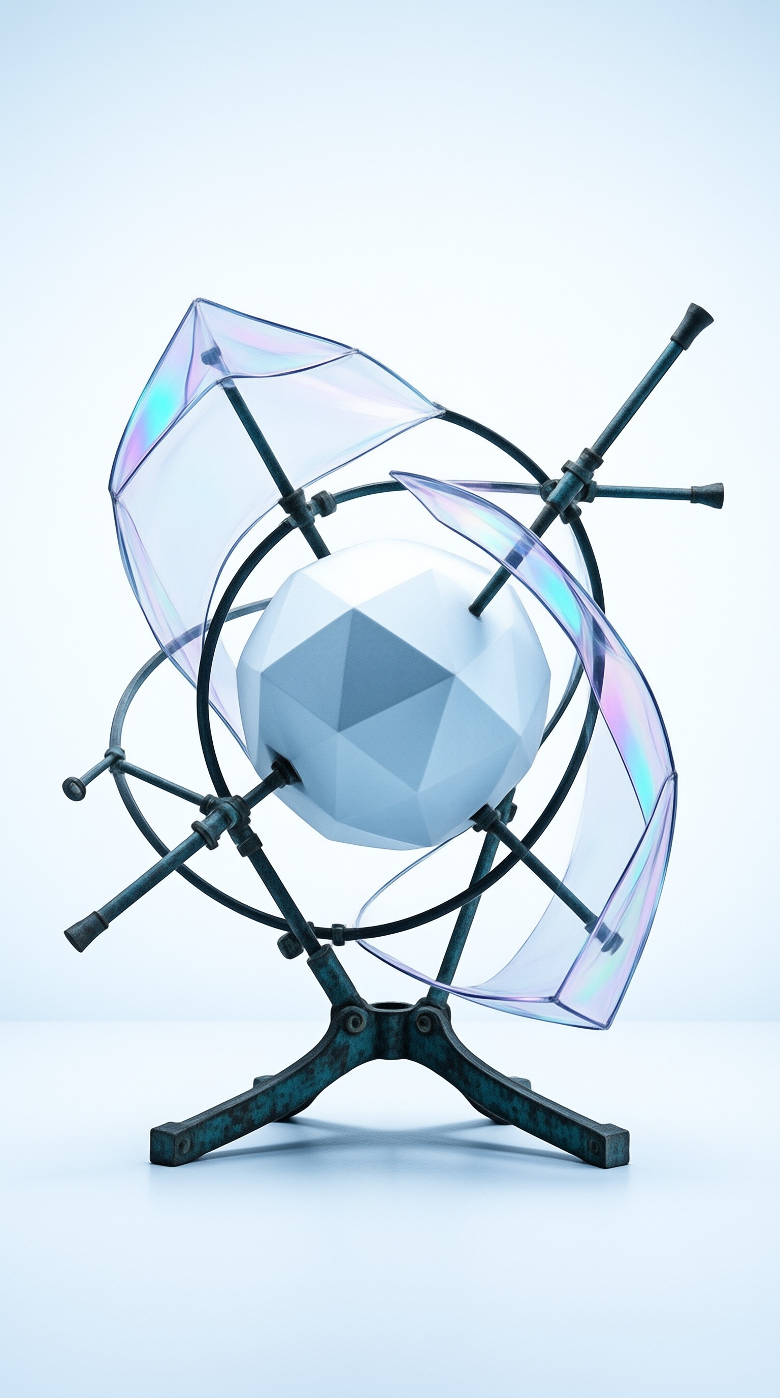 Futuristic Gyroscope Device