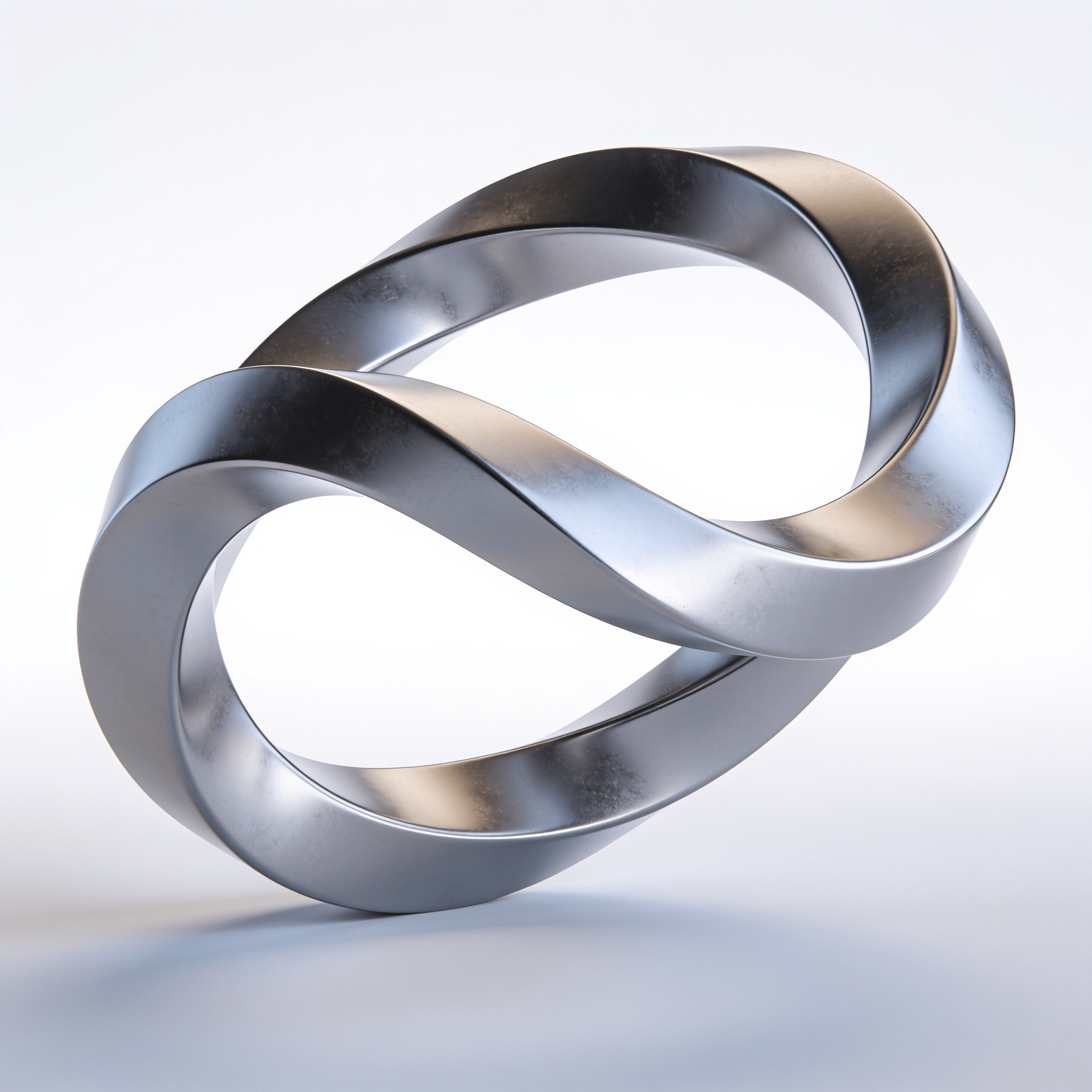 Elegant, Futuristic Mobius Strip