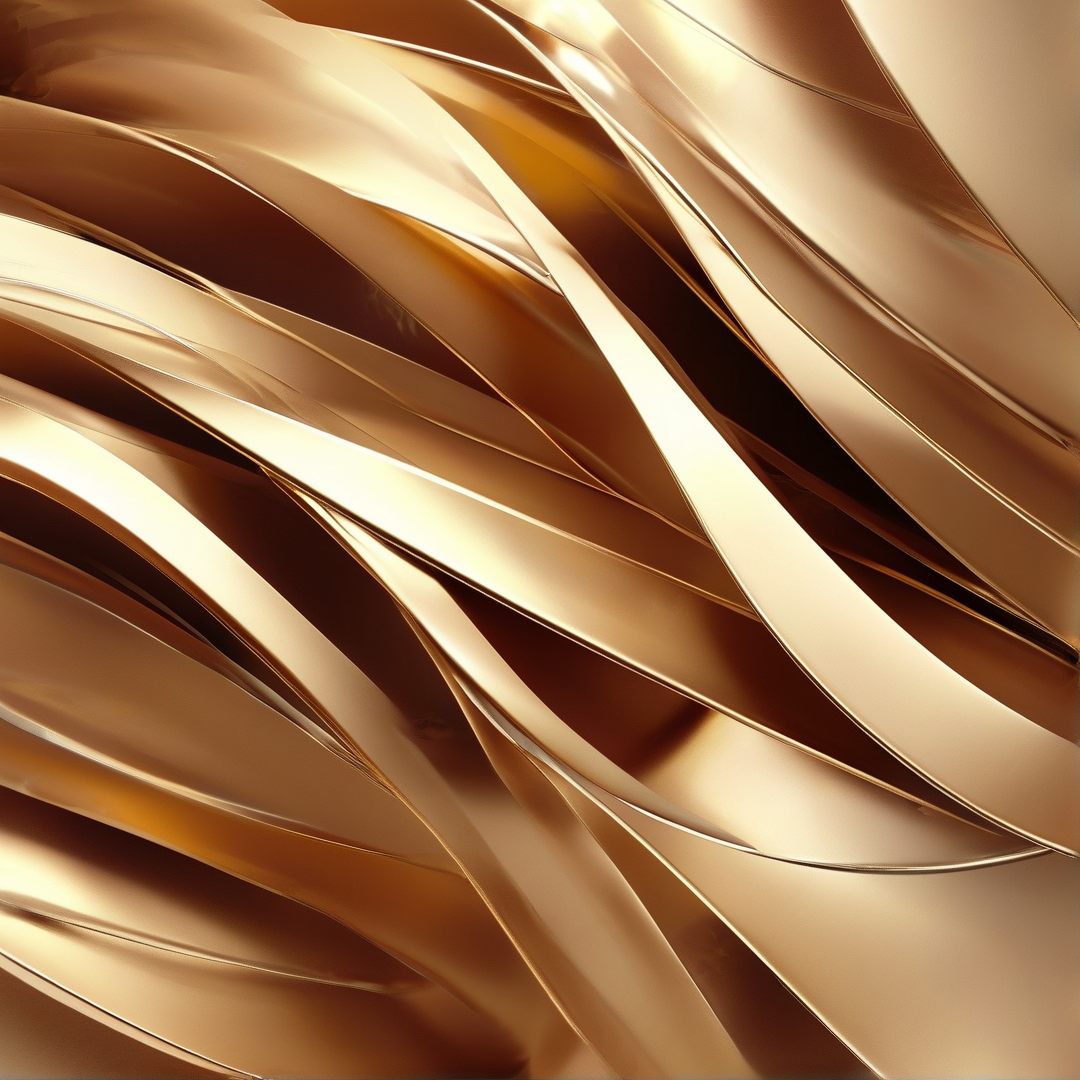 Golden Abstract Waves