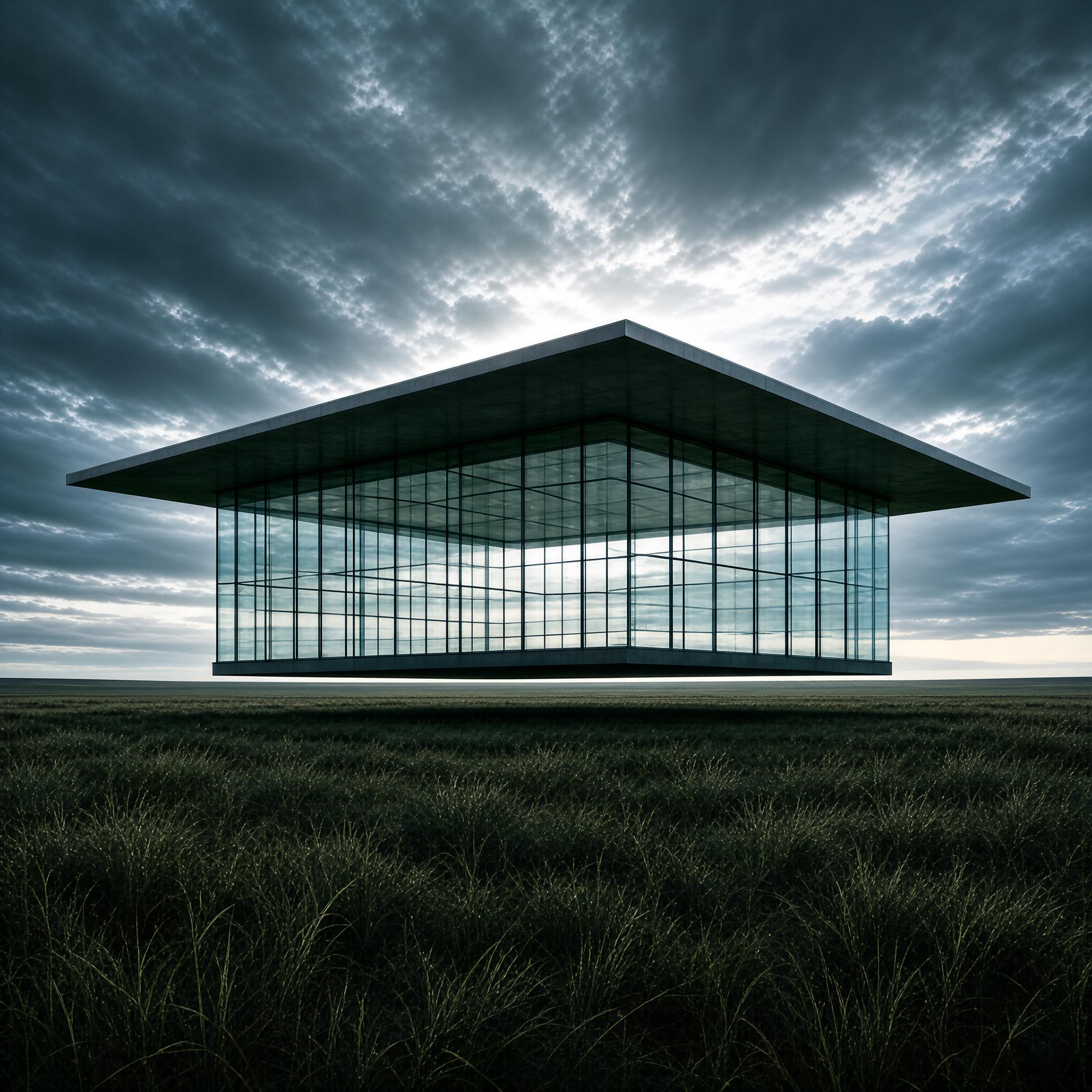 Floating Glass Pavilion