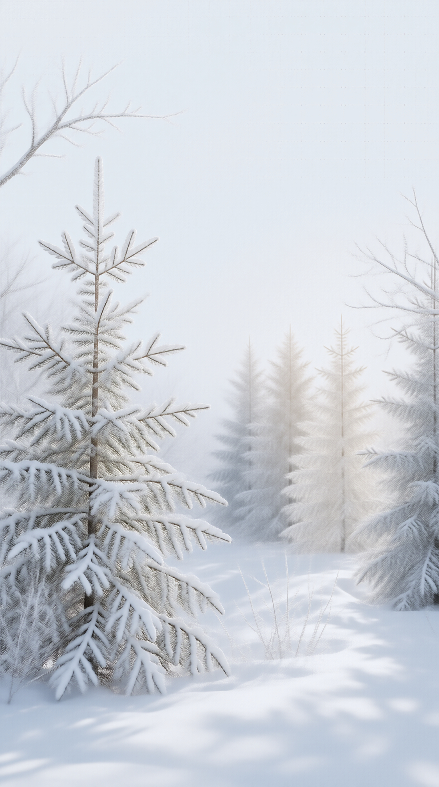 Snowy Winter Forest