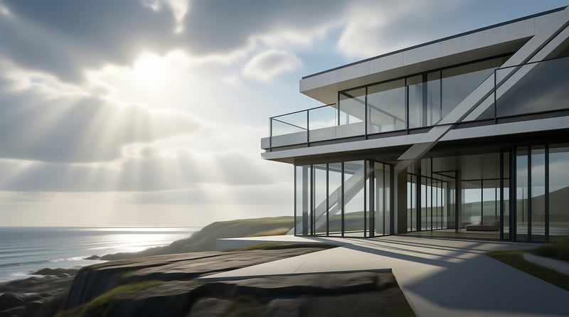 Modern Cliffside Villa