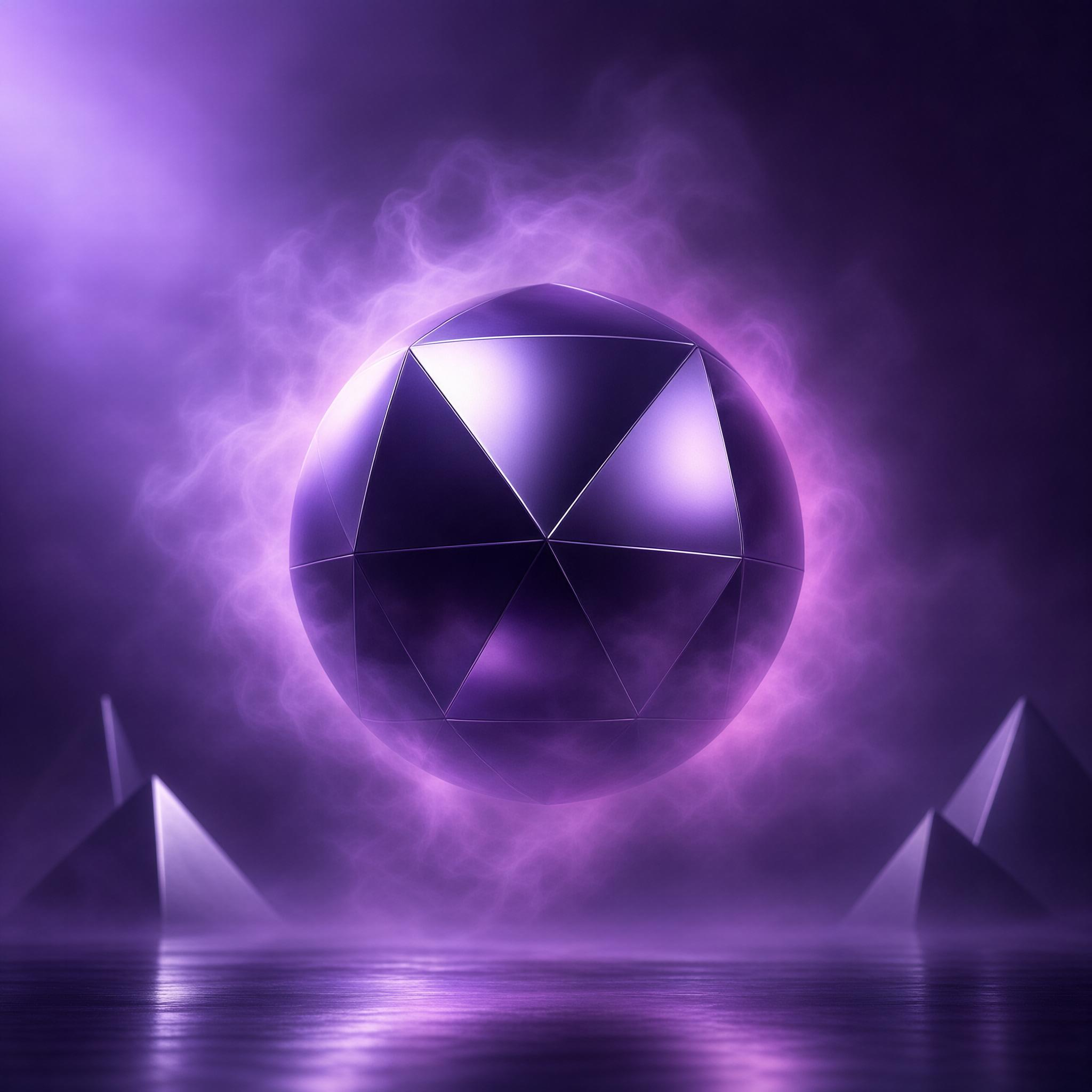 Mysterious Purple Sphere