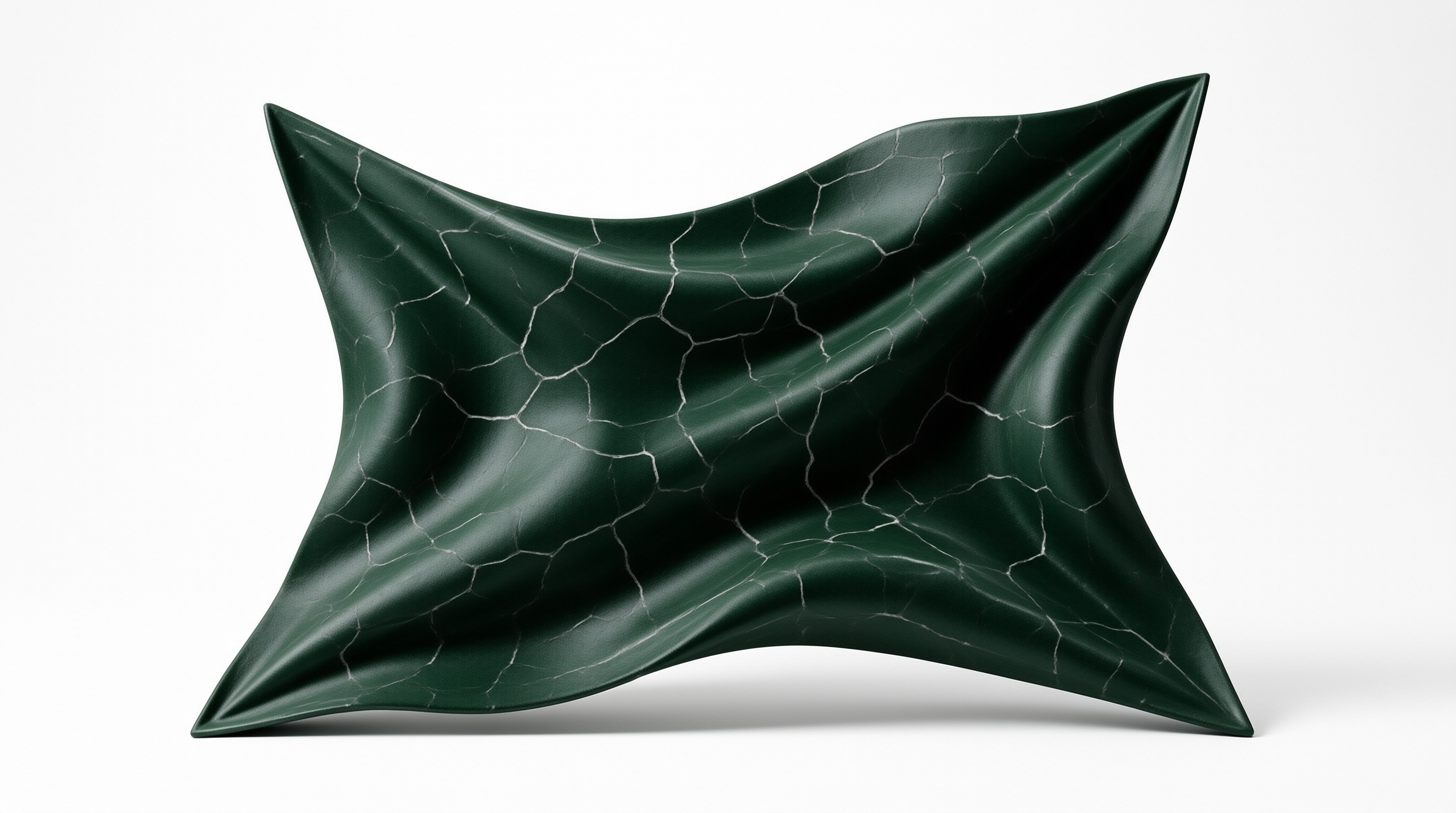 Green Marbled Star Object
