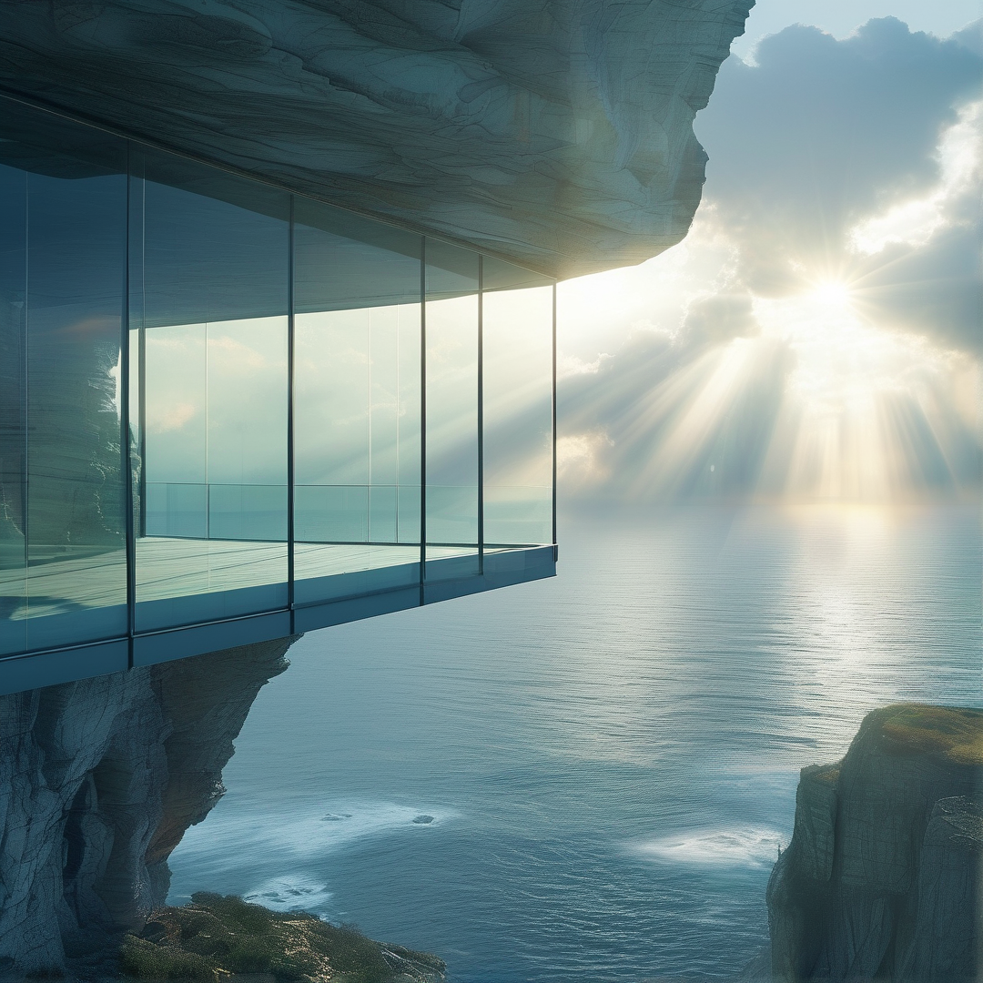 Cliffside Glass Structure