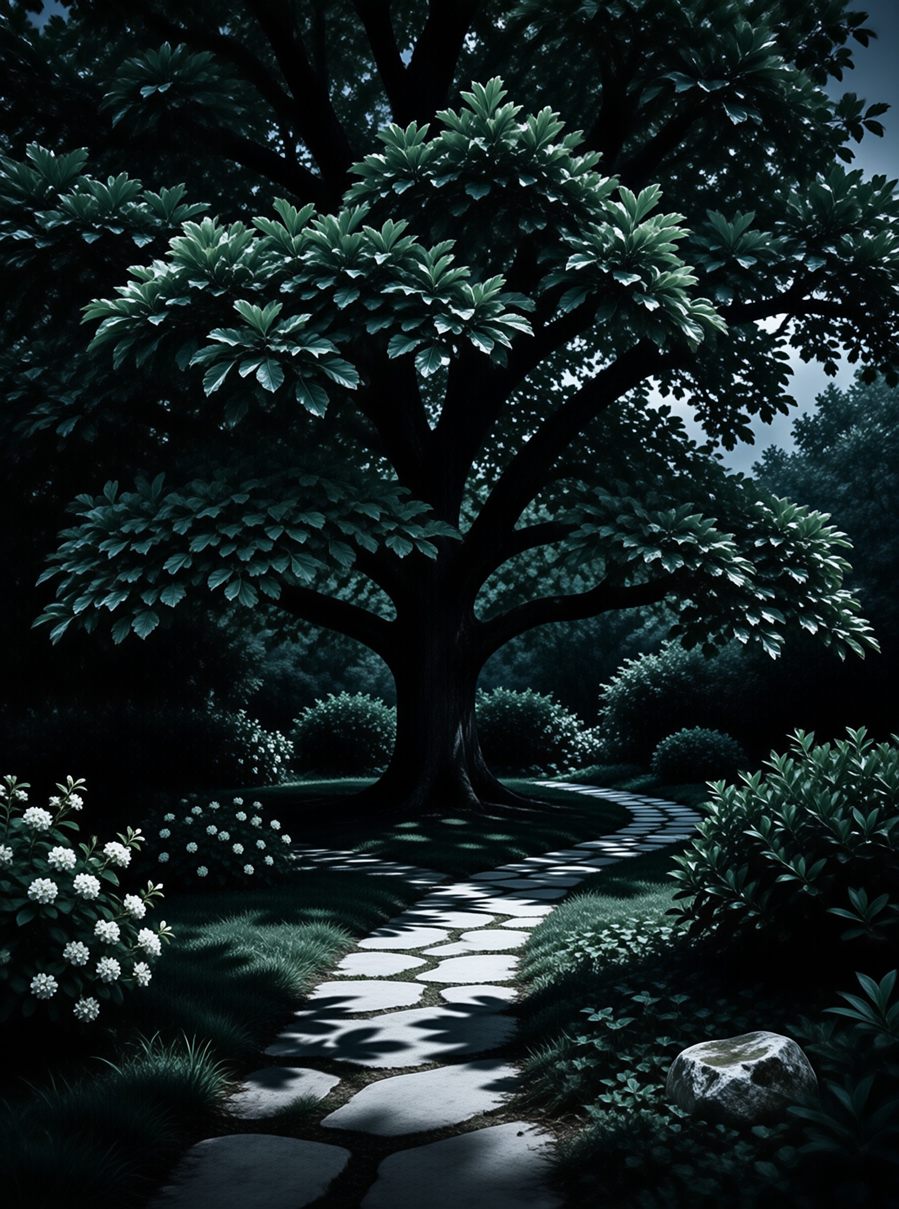 Mysterious Garden Path