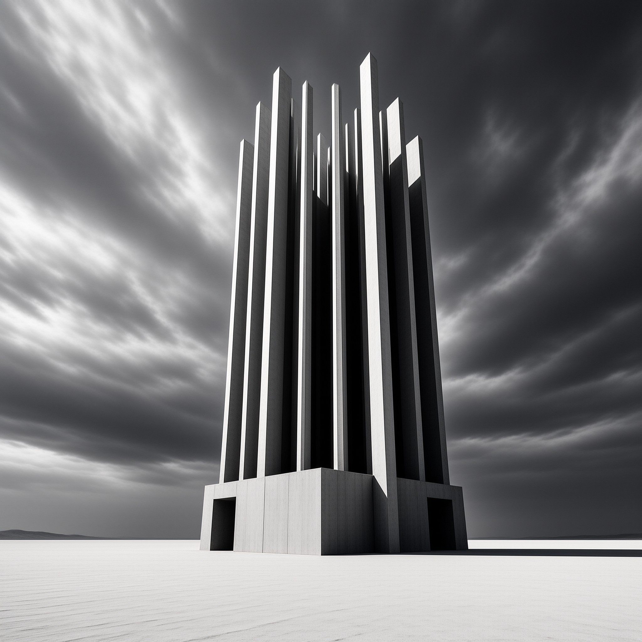 Surreal Monolithic Structure