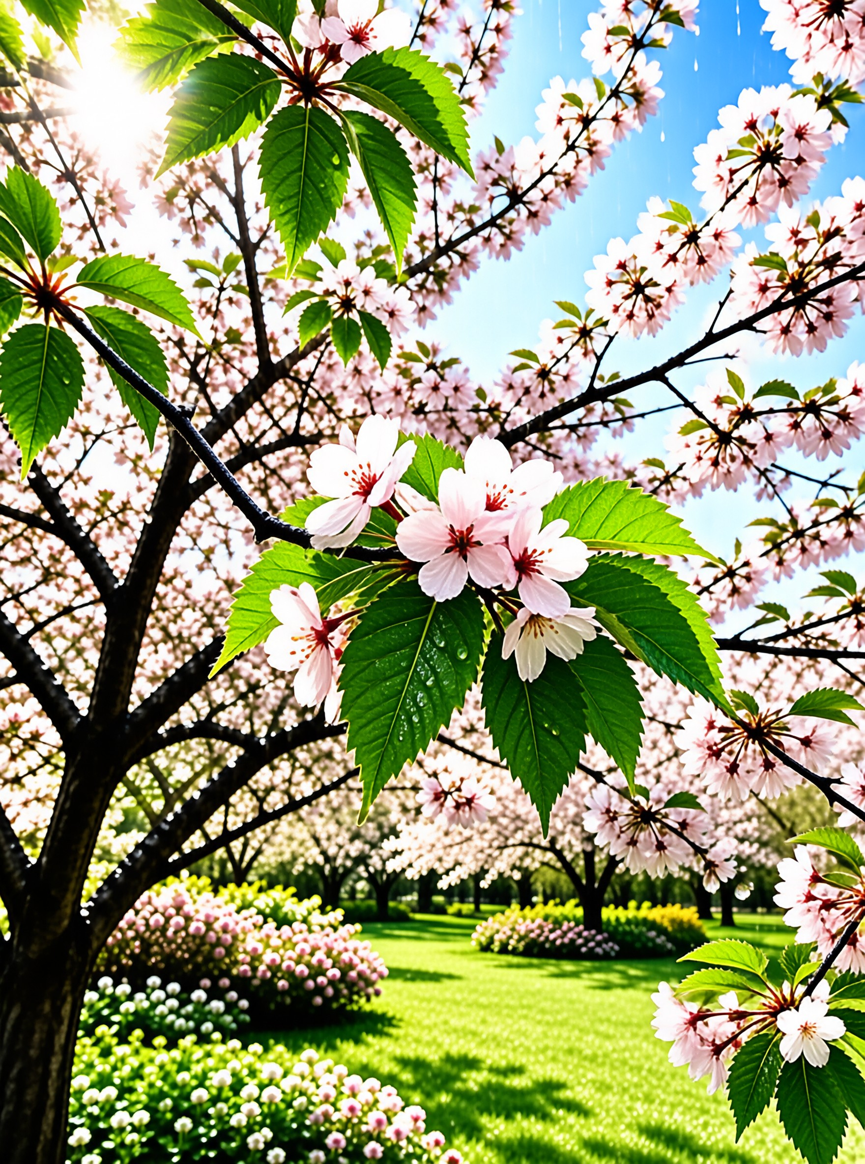 Cherry Blossoms in Spring