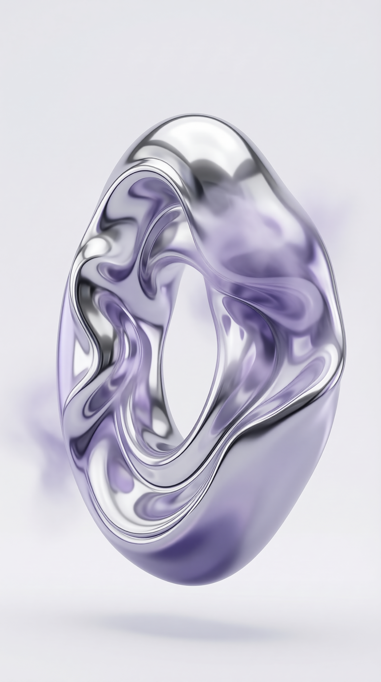 Abstract Liquid Metal Ring