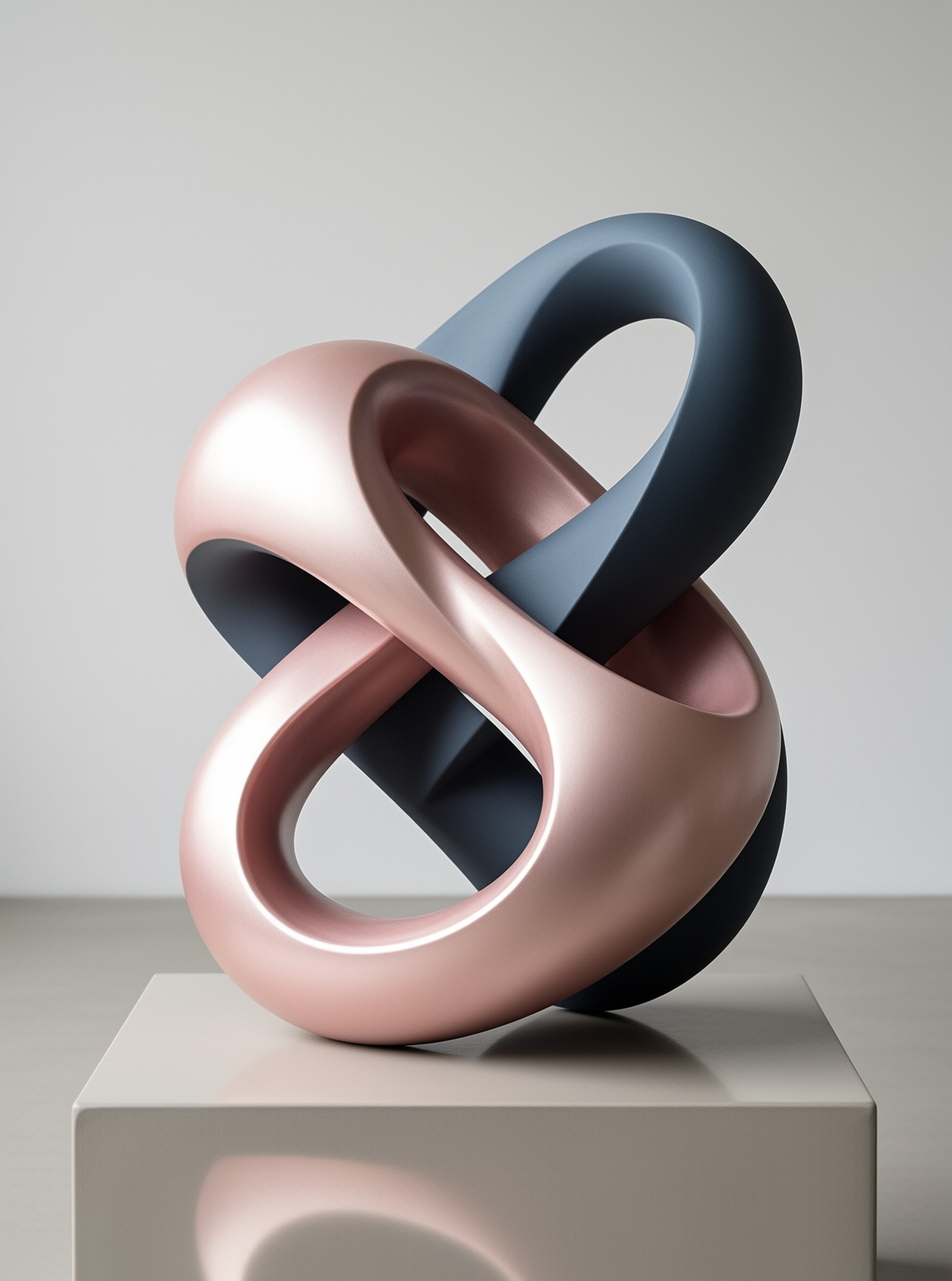 Abstract Interlocking Loop Art