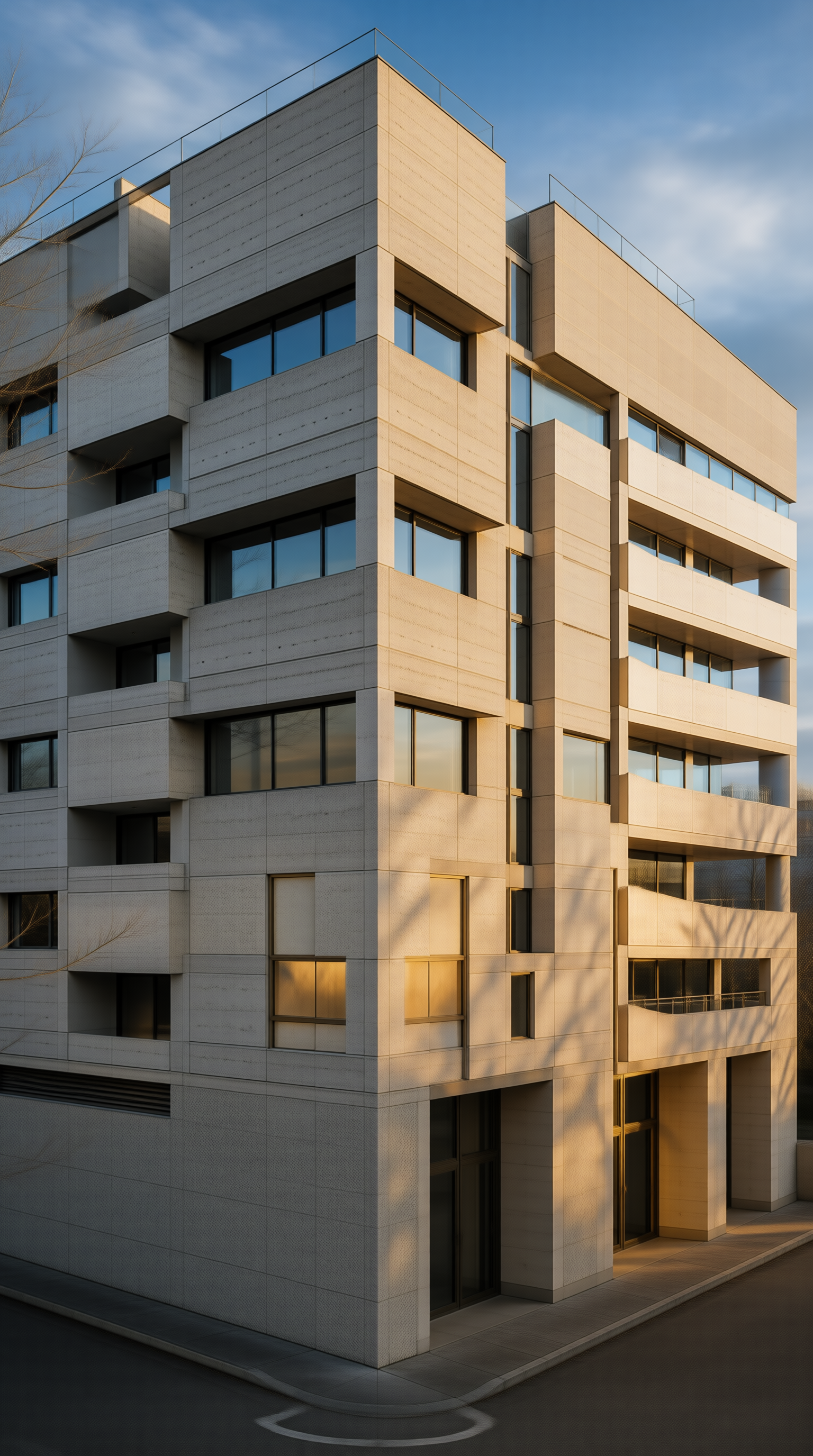 Modern Minimalist Building