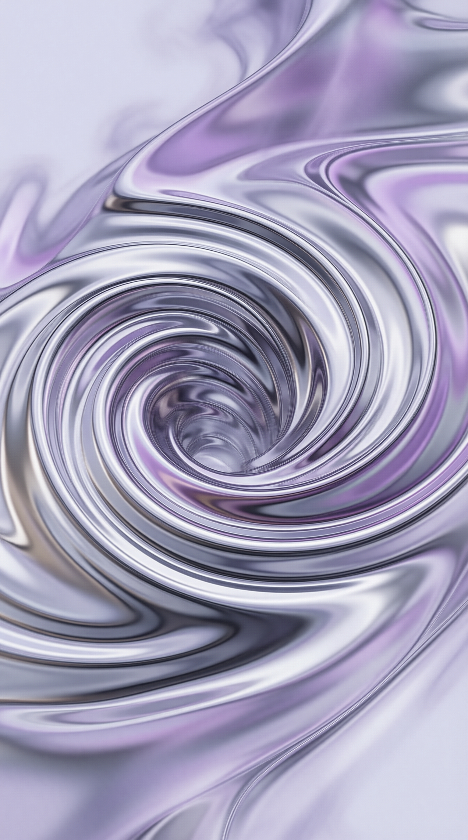 Abstract Purple Swirl