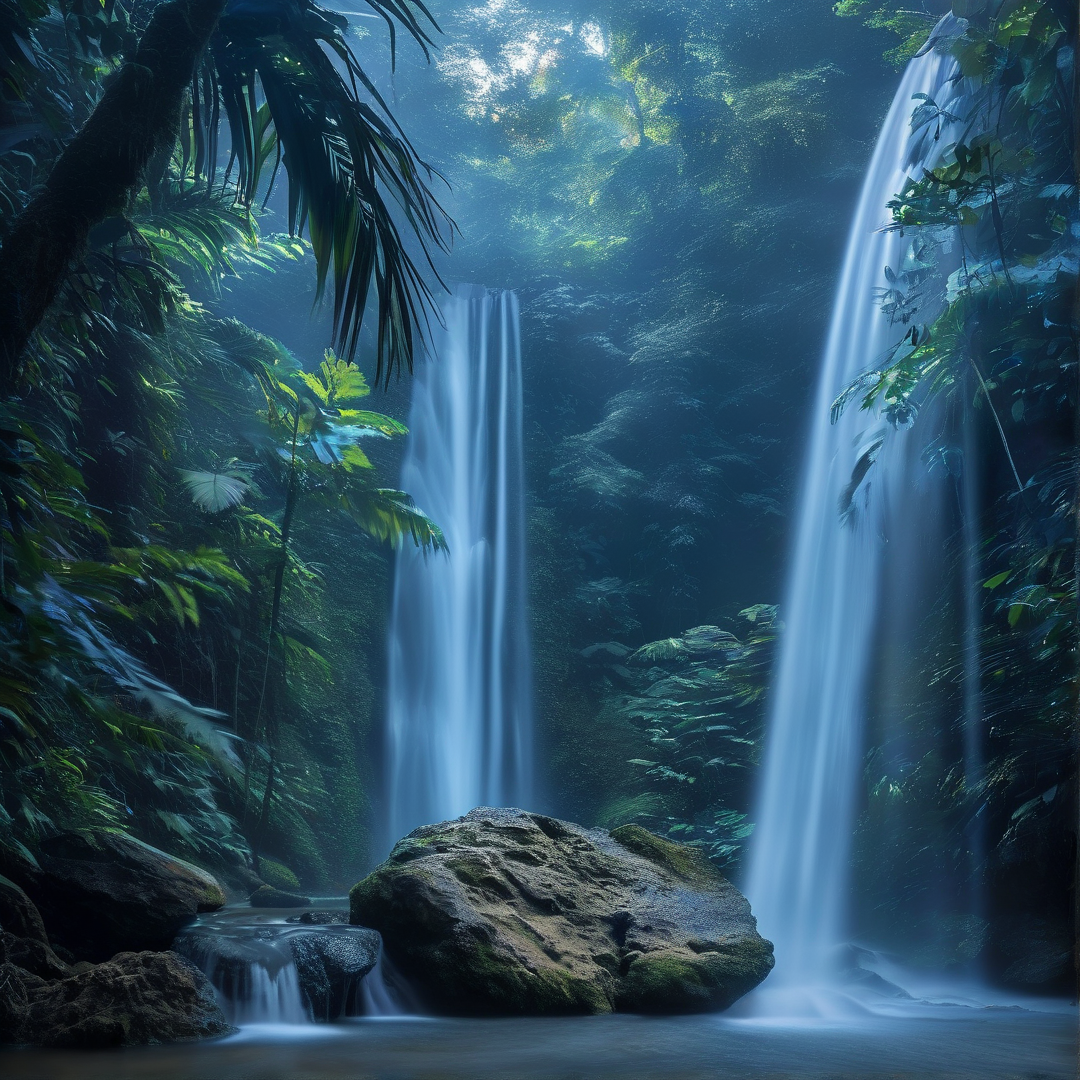 Jungle Waterfall