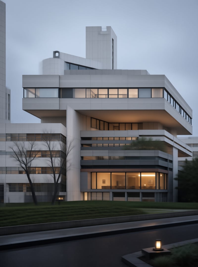 Modern White Architecture