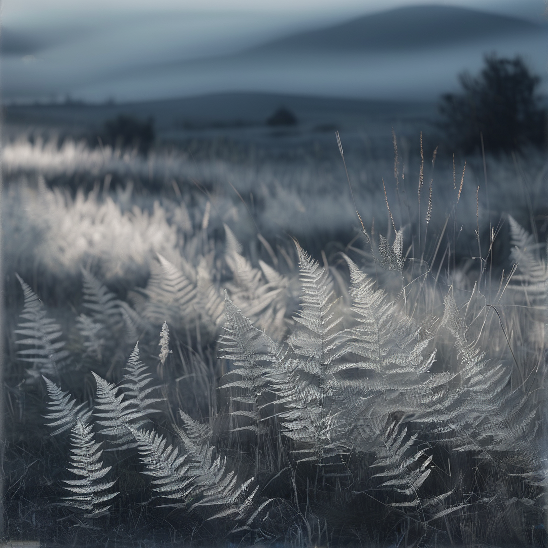 Frosty Ferns at Dawn