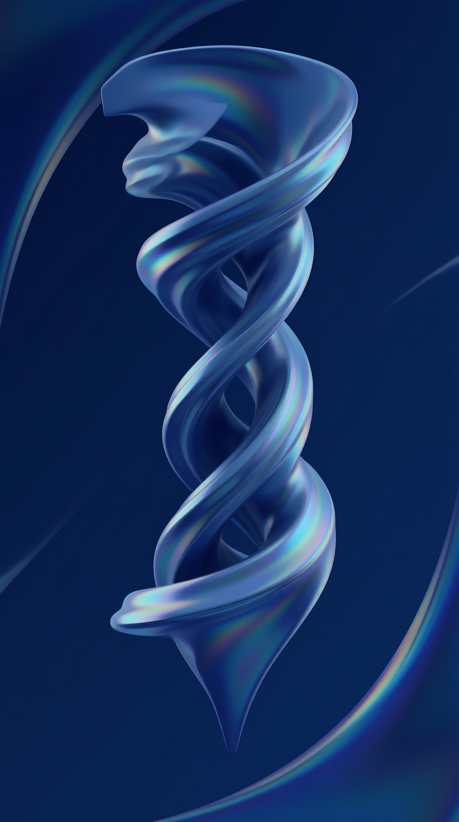 Iridescent Twisted Helix