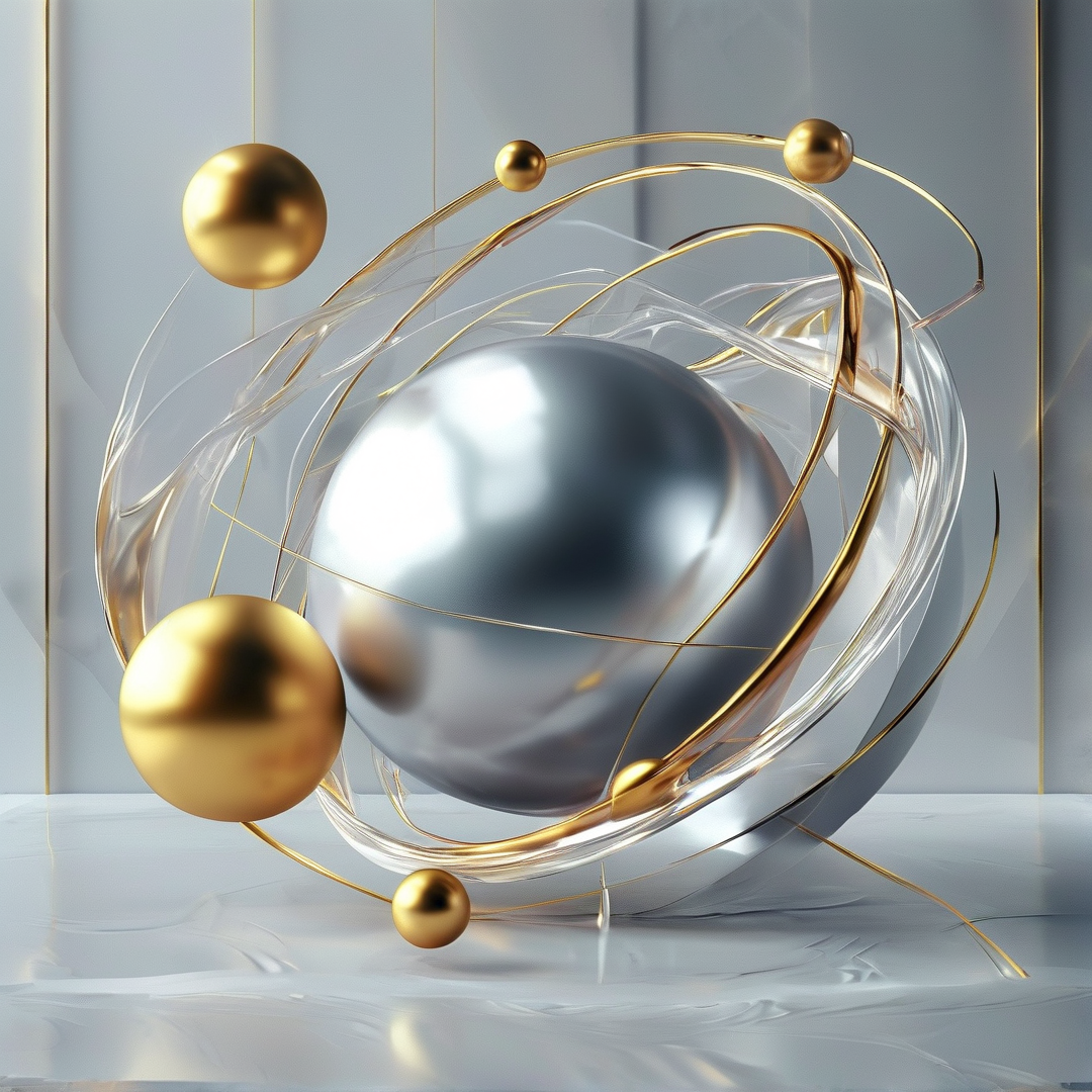 Futuristic Sphere Composition