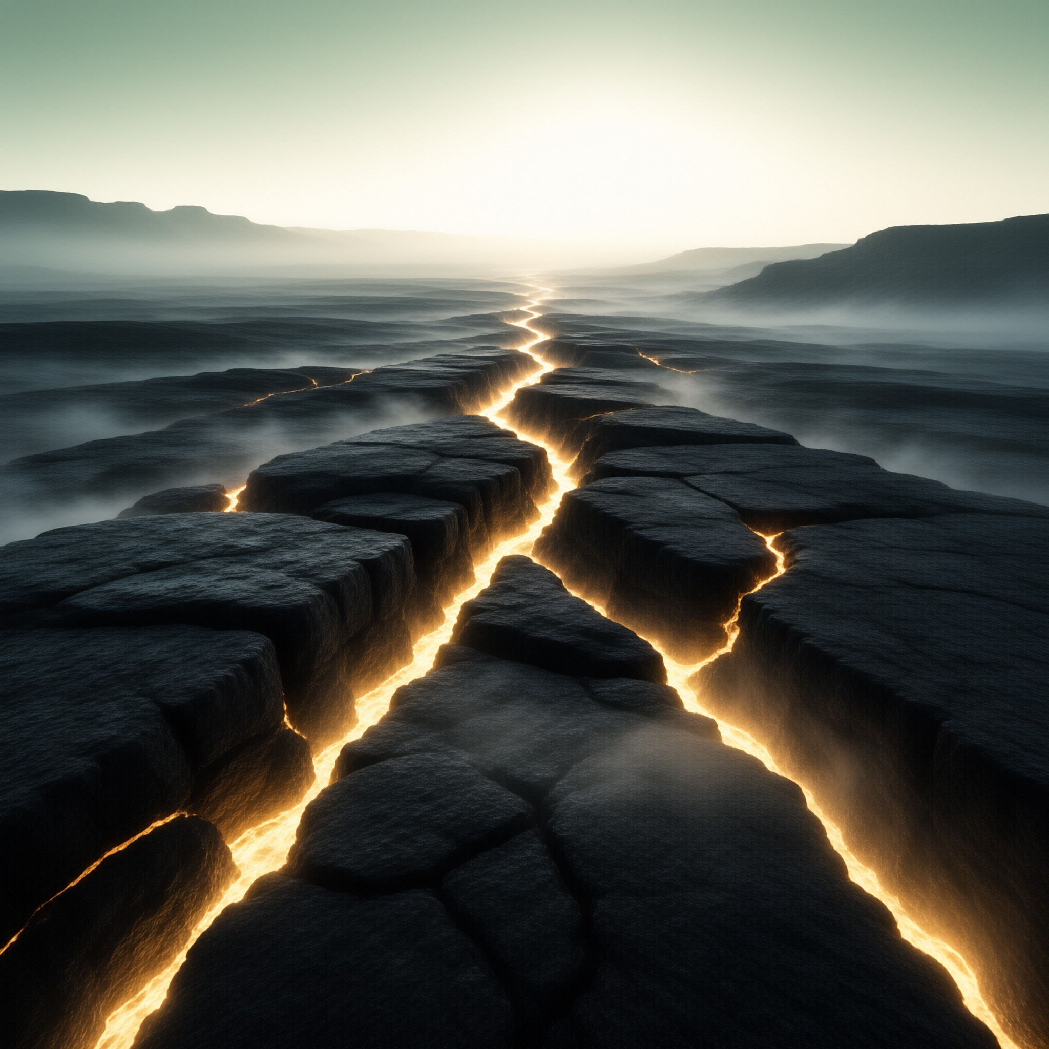 Molten Rift Landscape