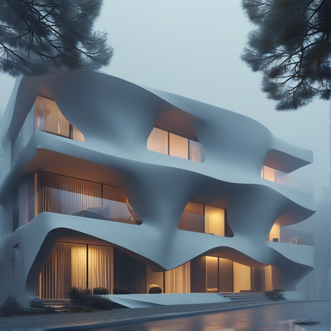 Futuristic Organic Residence