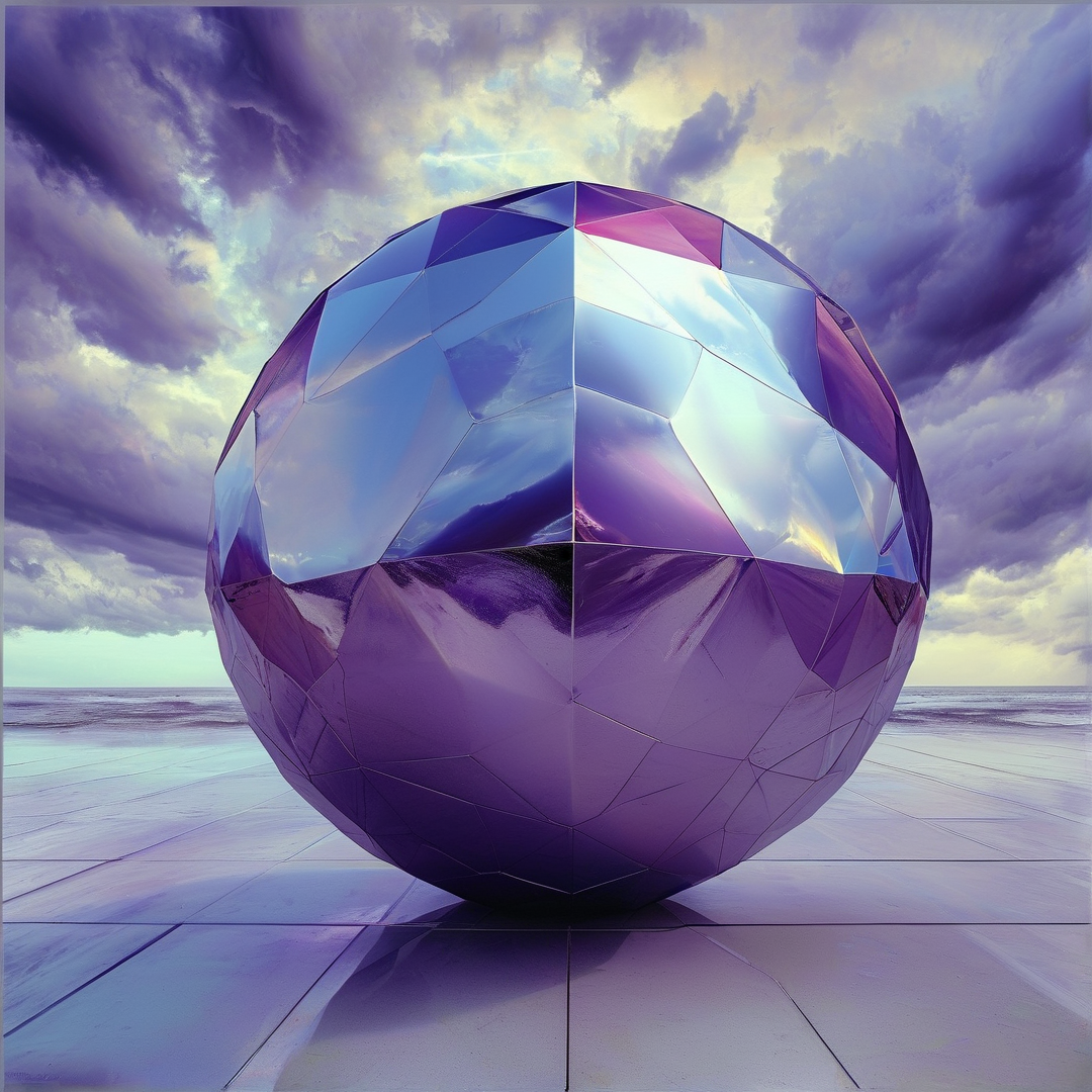 Reflective Geometric Sphere
