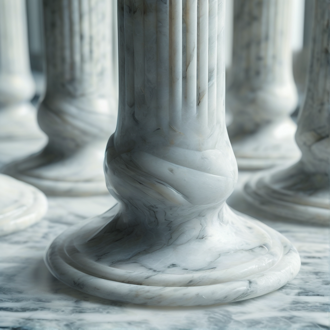 Marble Column Bases