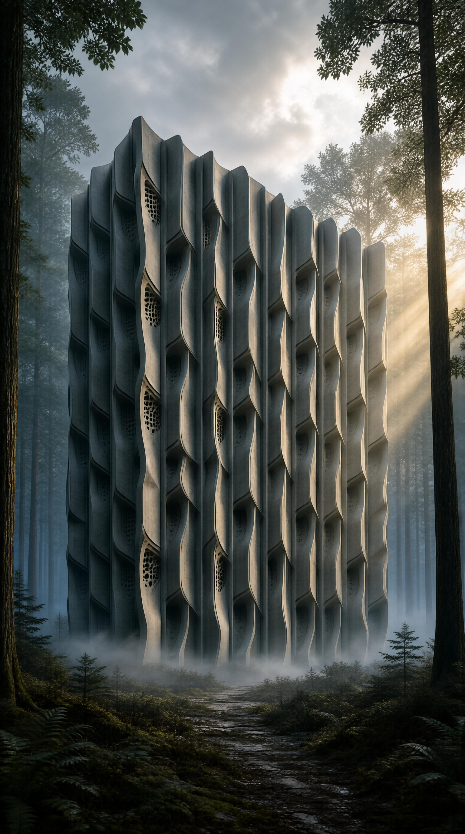 Modern Forest Tower
