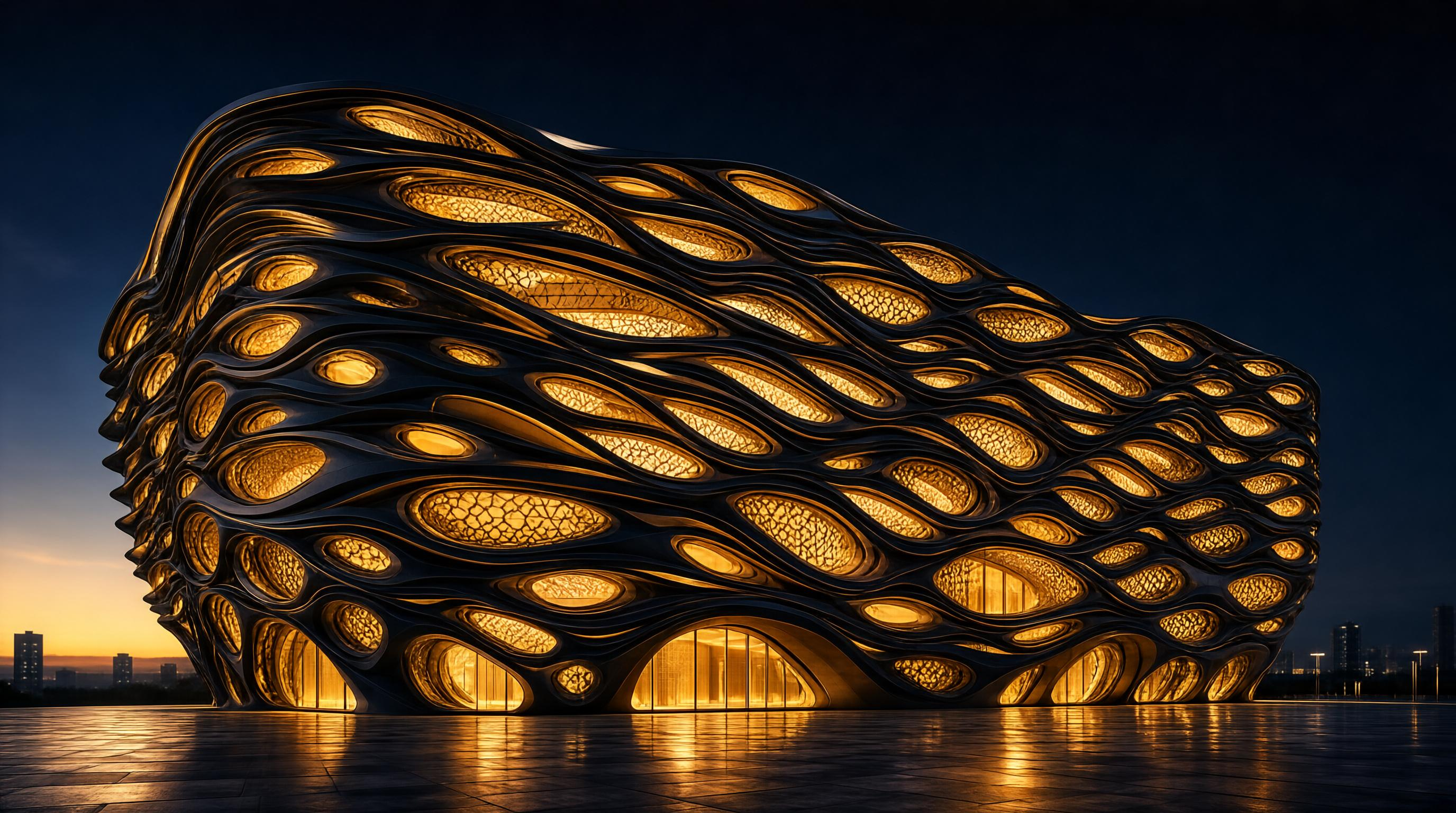Biomimetic Glowing Building