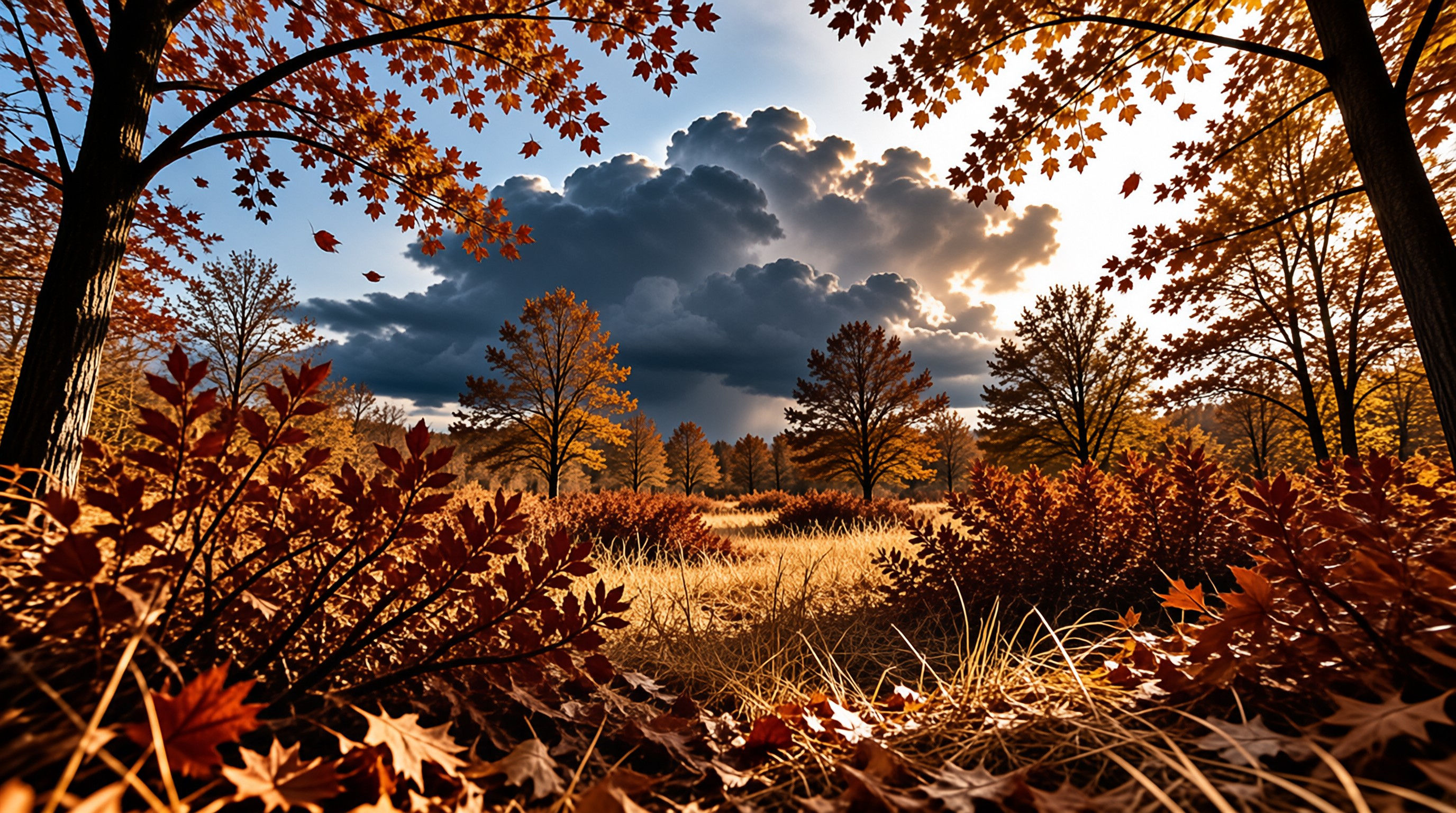 Dramatic Autumn Landscape